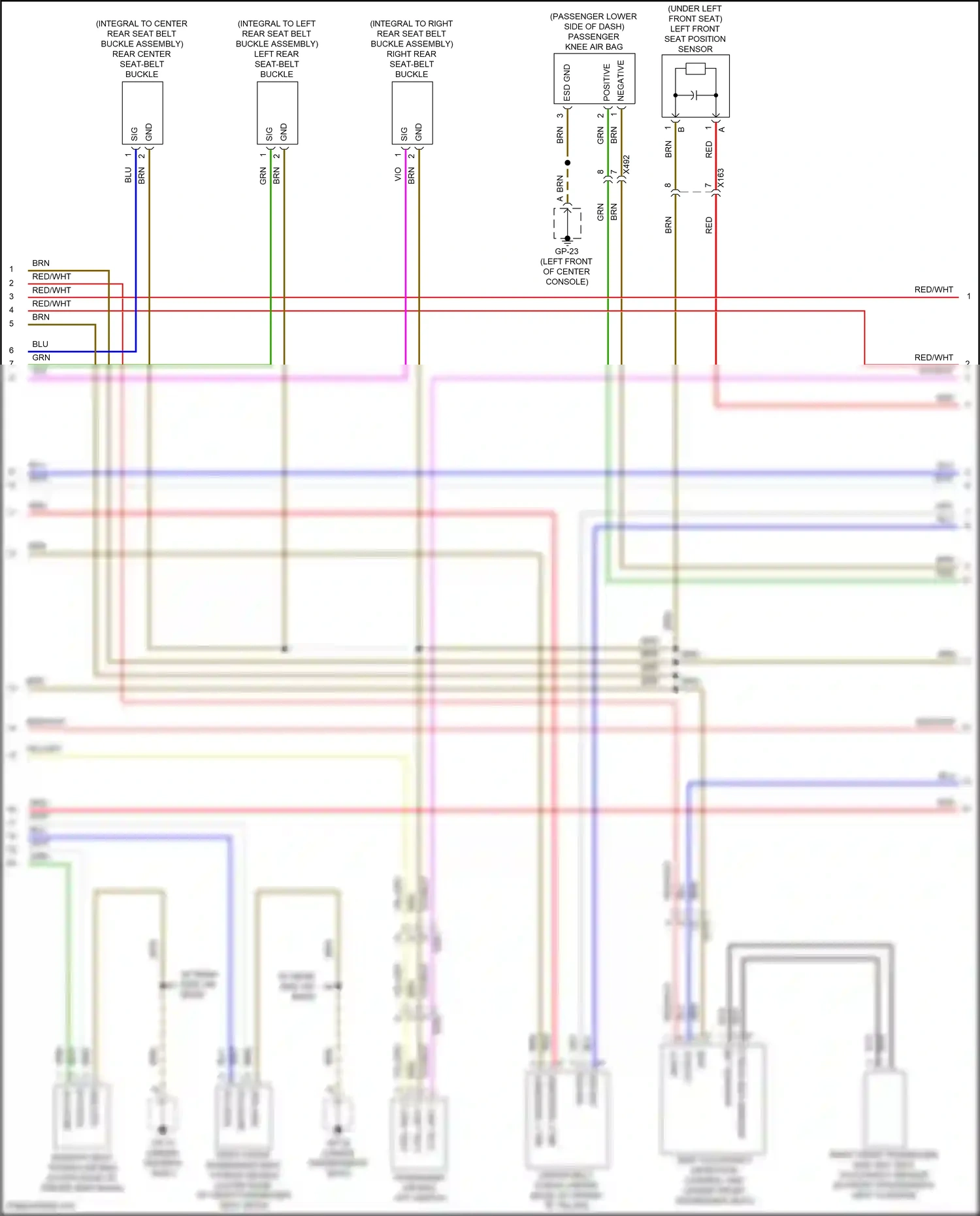 Wiring diagram gry for Porsche Macan I (2014-2019) (9 of 44)