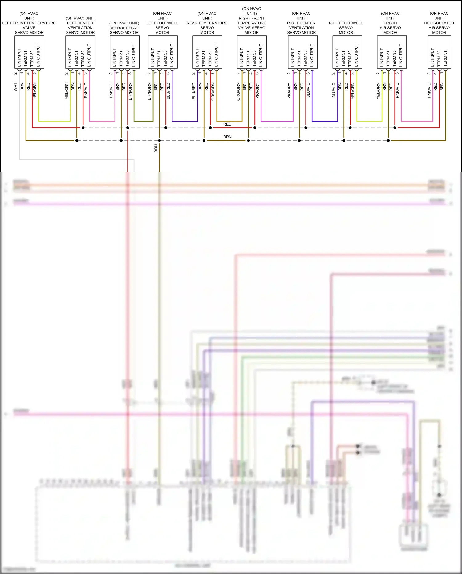 Wiring diagram pnk/vio for Porsche Macan I (2014-2019) (1 of 1)