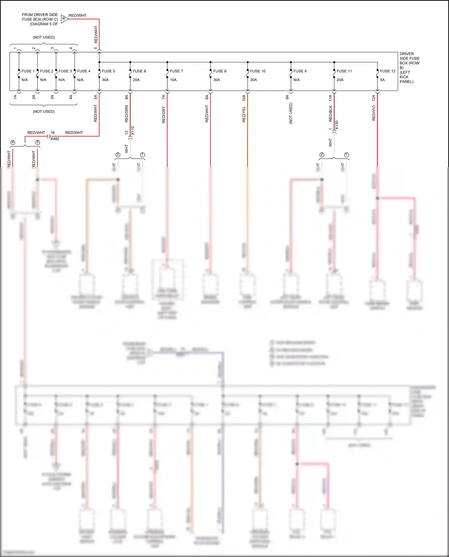 Wiring diagram red/gry for Porsche Macan I (2014-2019) (7 of 37)