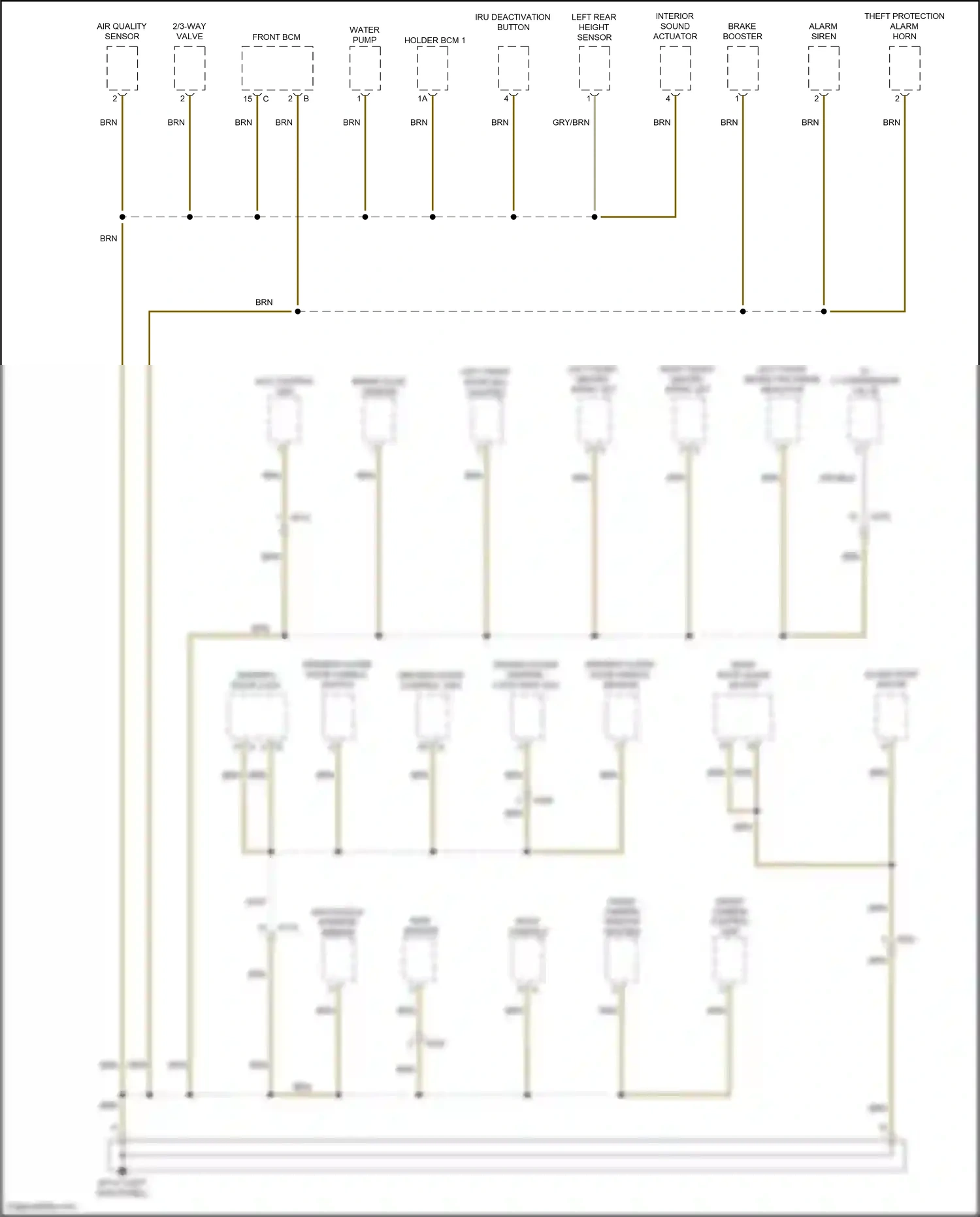 Wiring diagram wht for Porsche Macan I (2014-2019) (16 of 67)