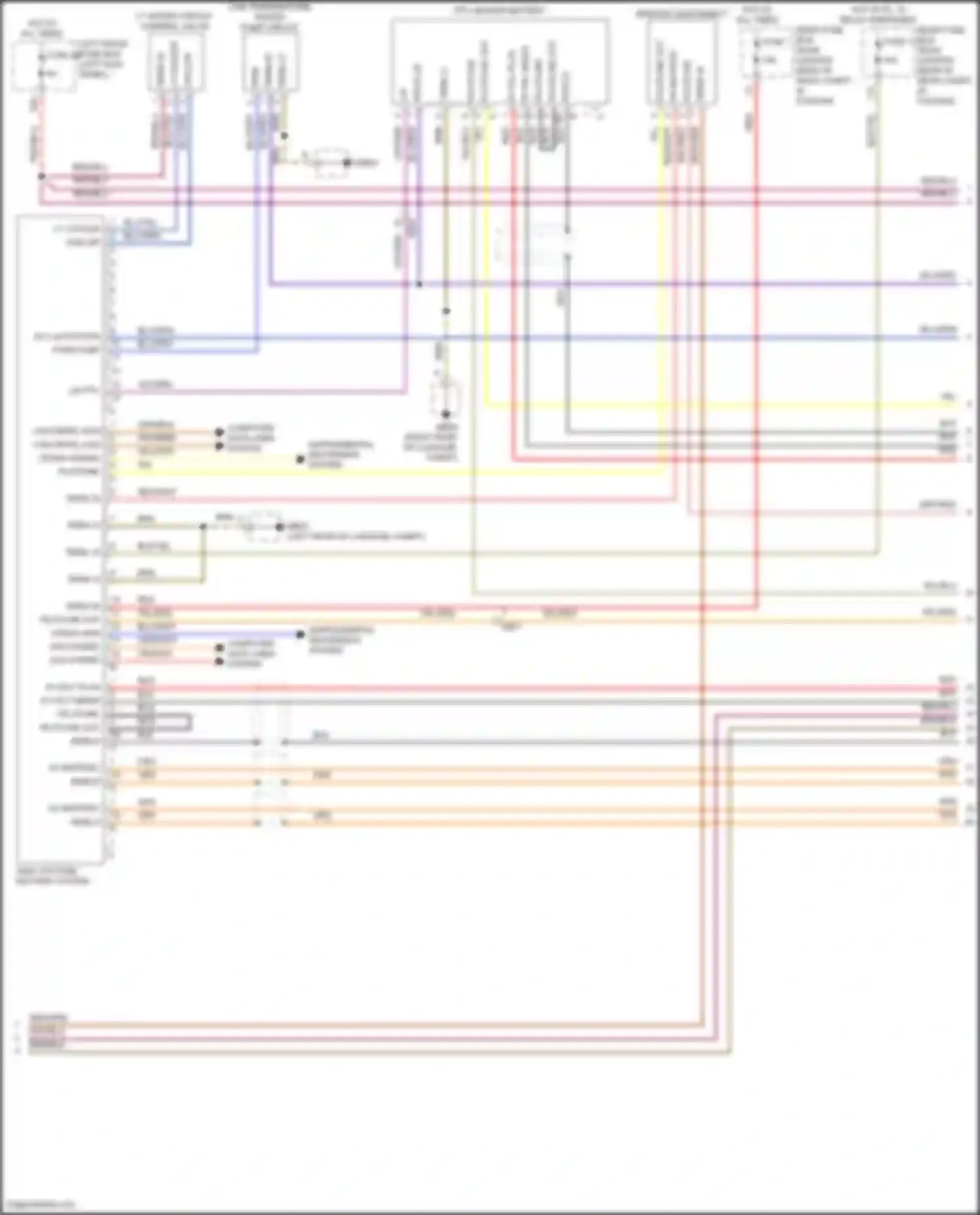 Panamera 4 Porsche 970 facelift (2013-2016): Wiring diagram engine performance 3.0l hybrid (8 of 11)