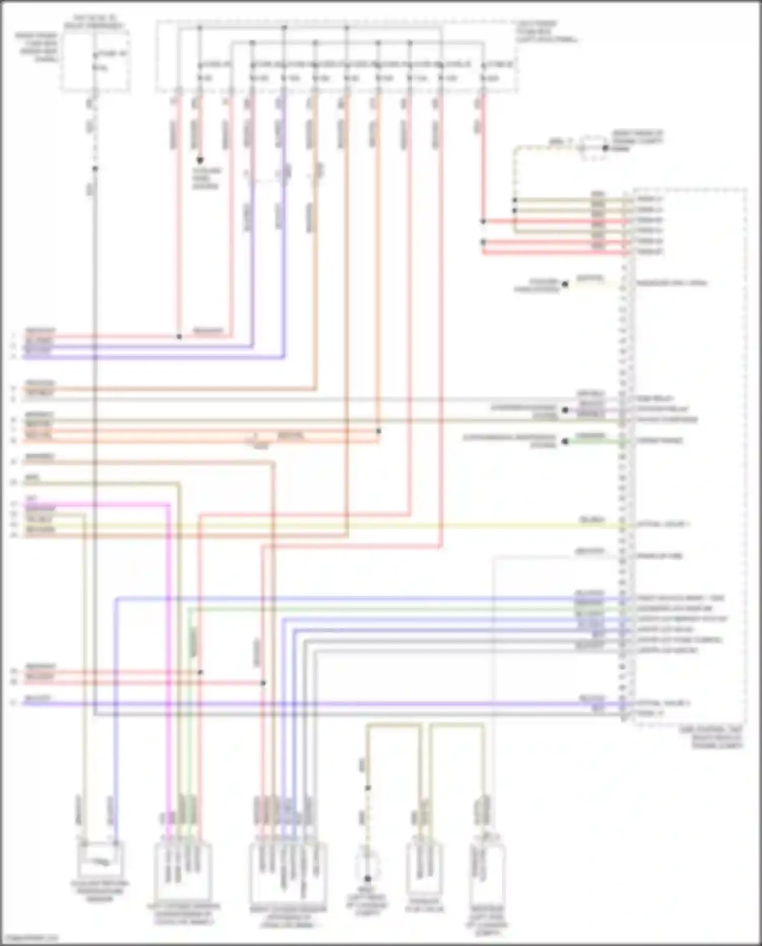 Panamera 4 Porsche 970 facelift (2013-2016): Wiring diagram engine performance 3.0l turbo (7 of 7)