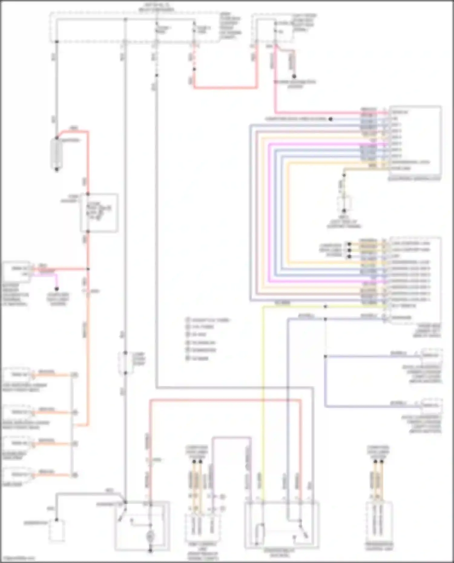 Panamera 4 Porsche 970 facelift (2013-2016): Starting circuit
