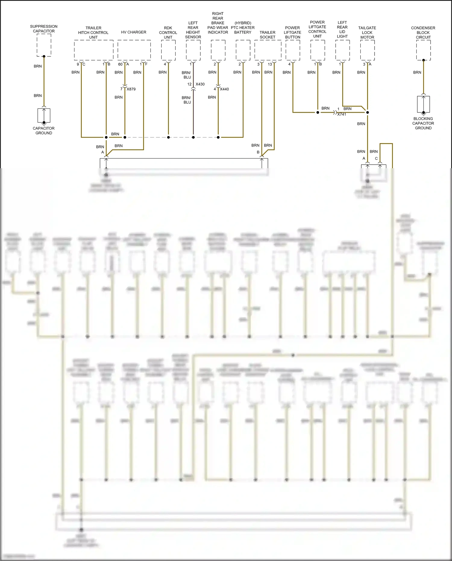 Wiring diagram blu for Porsche Panamera 4 970 facelift (2013-2016) (7 of 89)