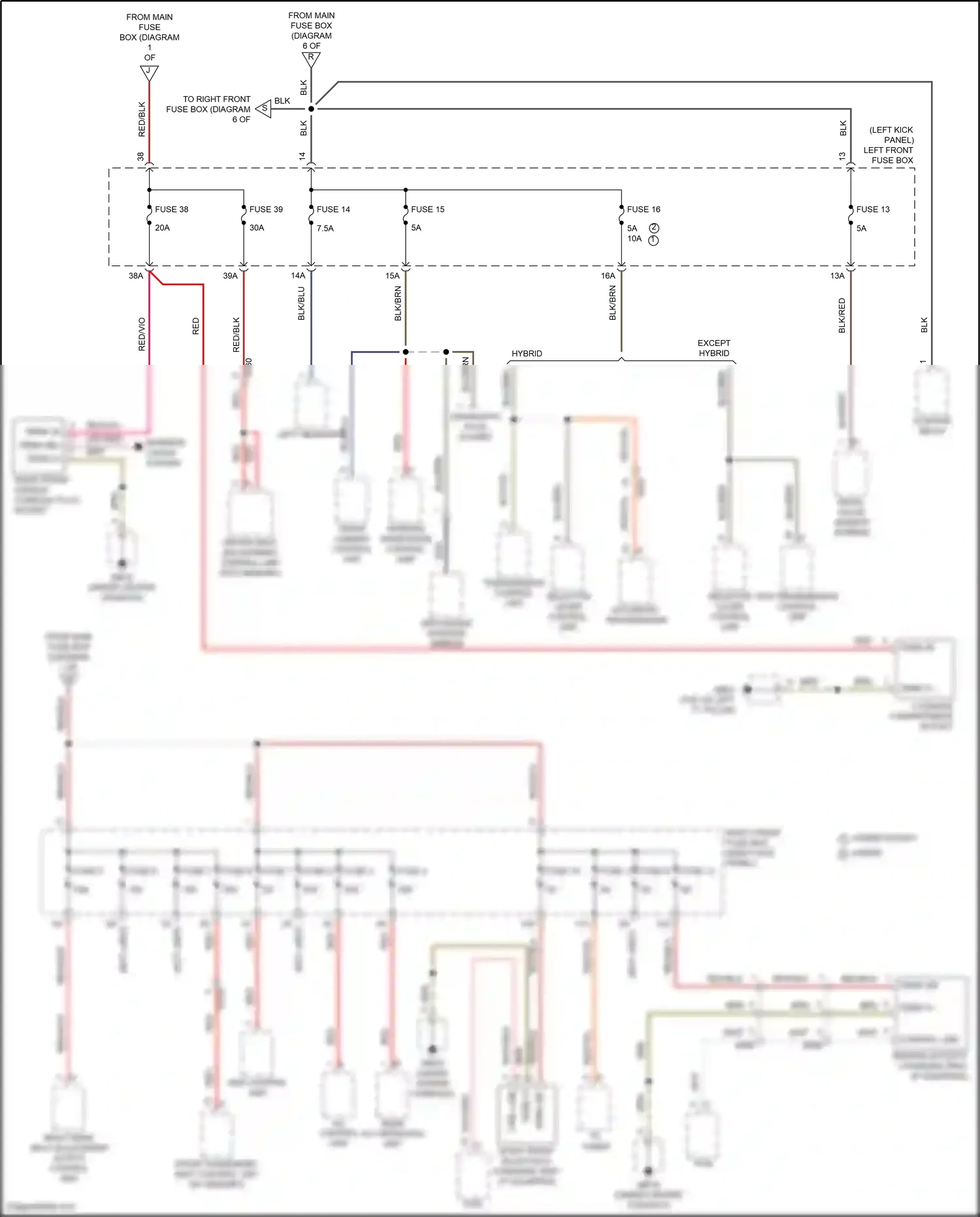 Wiring diagram nca for Porsche Panamera 4 970 facelift (2013-2016) (8 of 27)