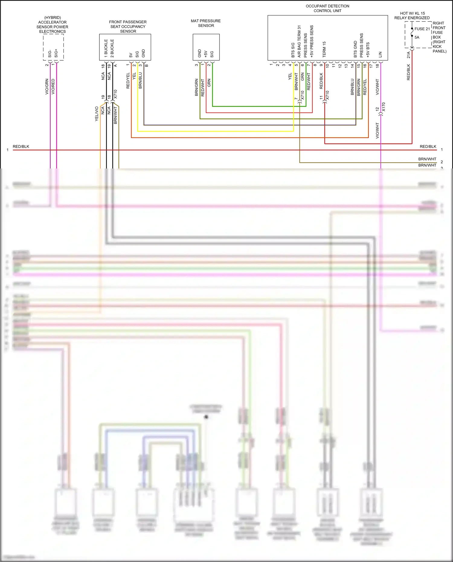 Wiring diagram vio for Porsche Panamera 4 970 facelift (2013-2016) (10 of 68)