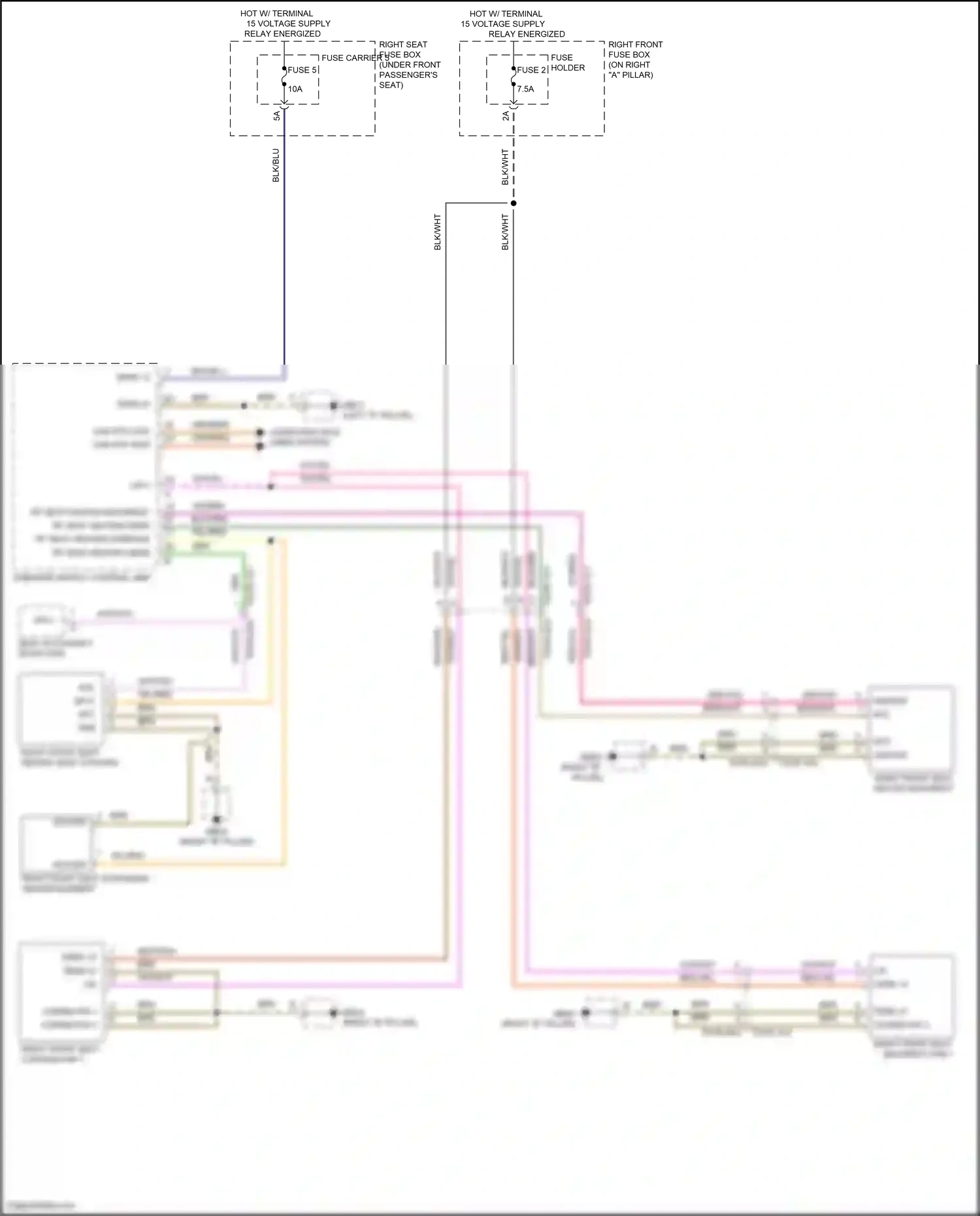 Wiring diagram coding pin 3 for Porsche Panamera 4 971 facelift (2020-2023) (1 of 1)