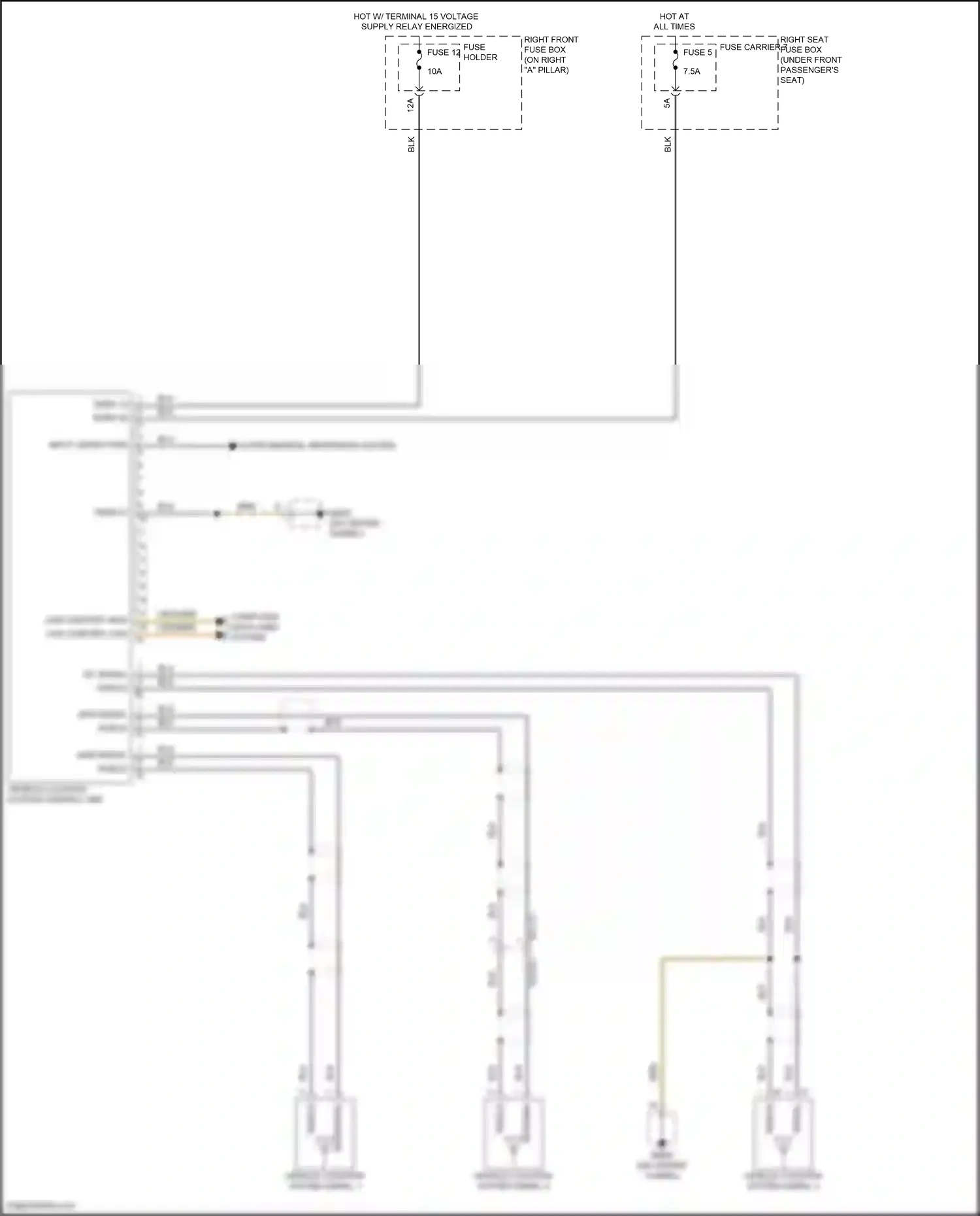 Wiring diagram computer data lines system for Porsche Panamera 4 971 facelift (2020-2023) (110 of 138)