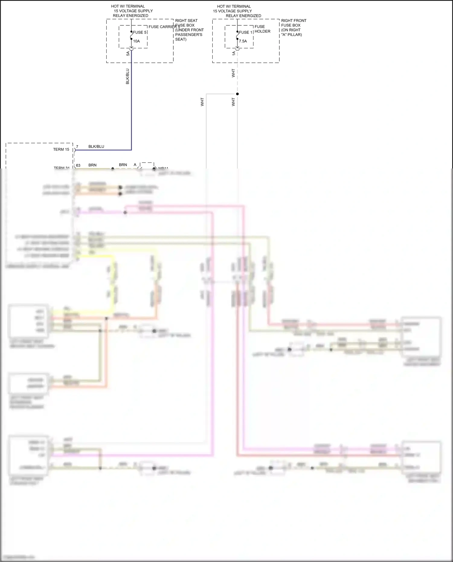 Wiring diagram computer data lines system for Porsche Panamera 4 971 facelift (2020-2023) (101 of 138)