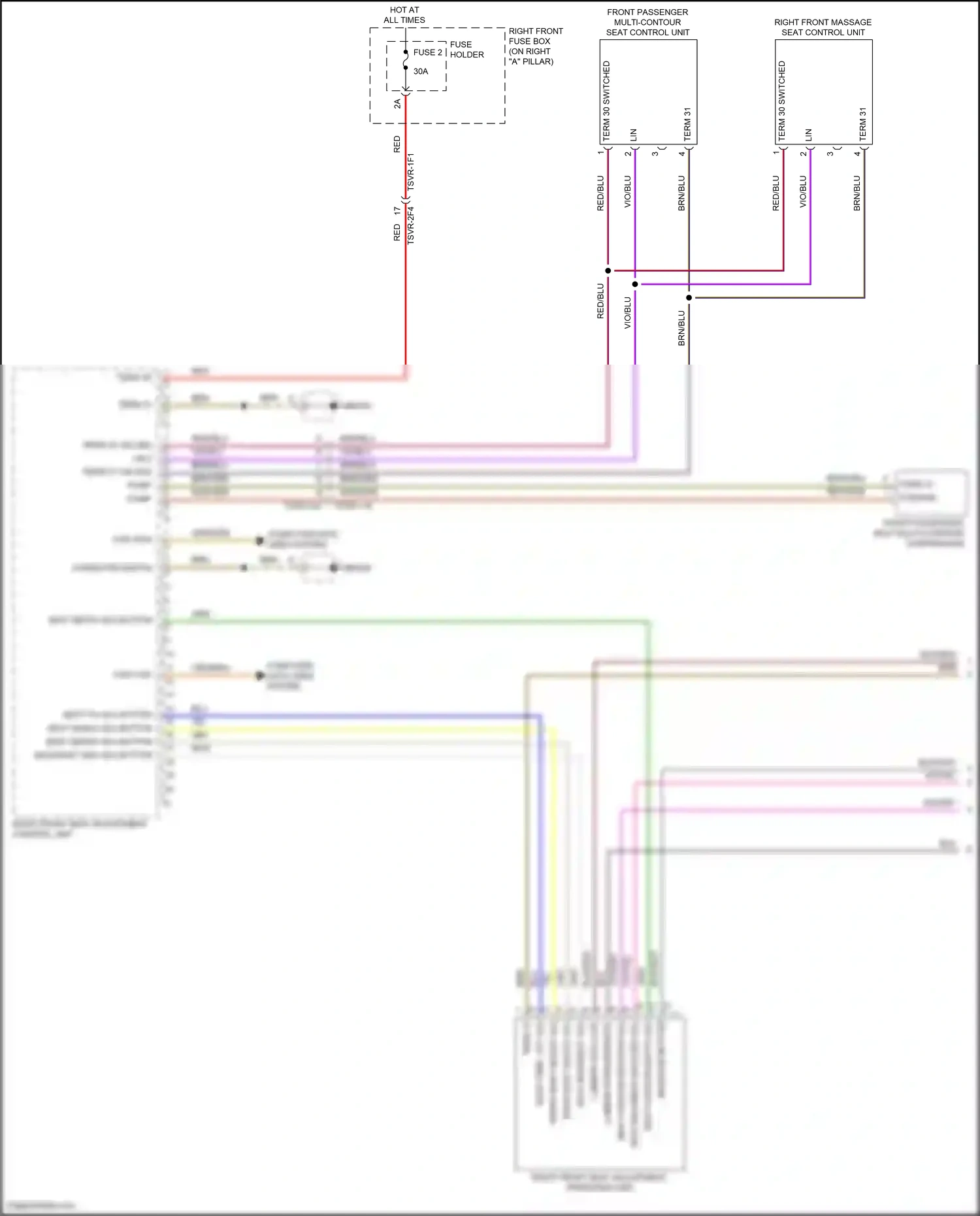 Wiring diagram computer data lines system for Porsche Panamera 4 971 facelift (2020-2023) (21 of 138)