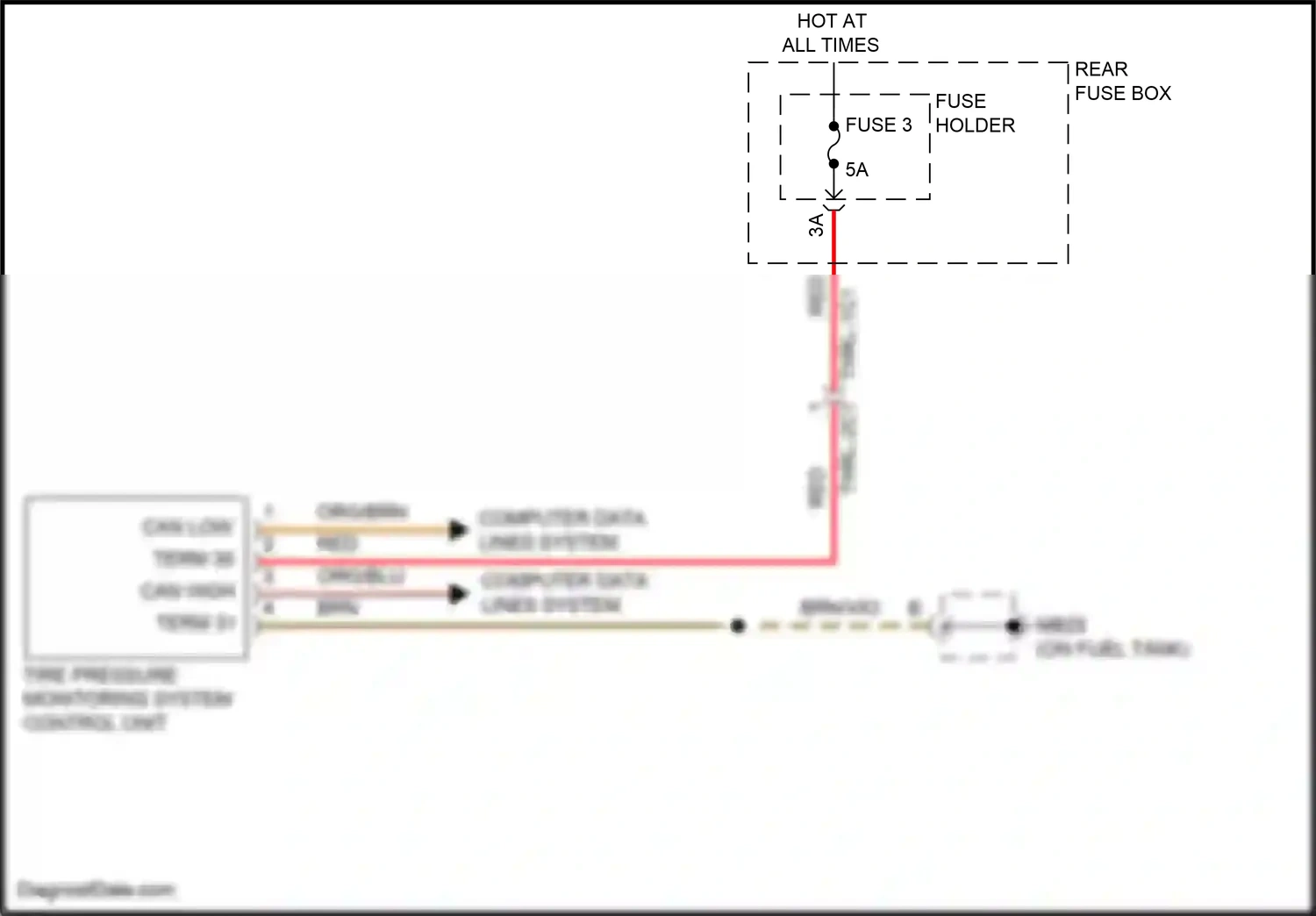 Wiring diagram computer data lines system for Porsche Panamera 4 971 facelift (2020-2023) (20 of 138)