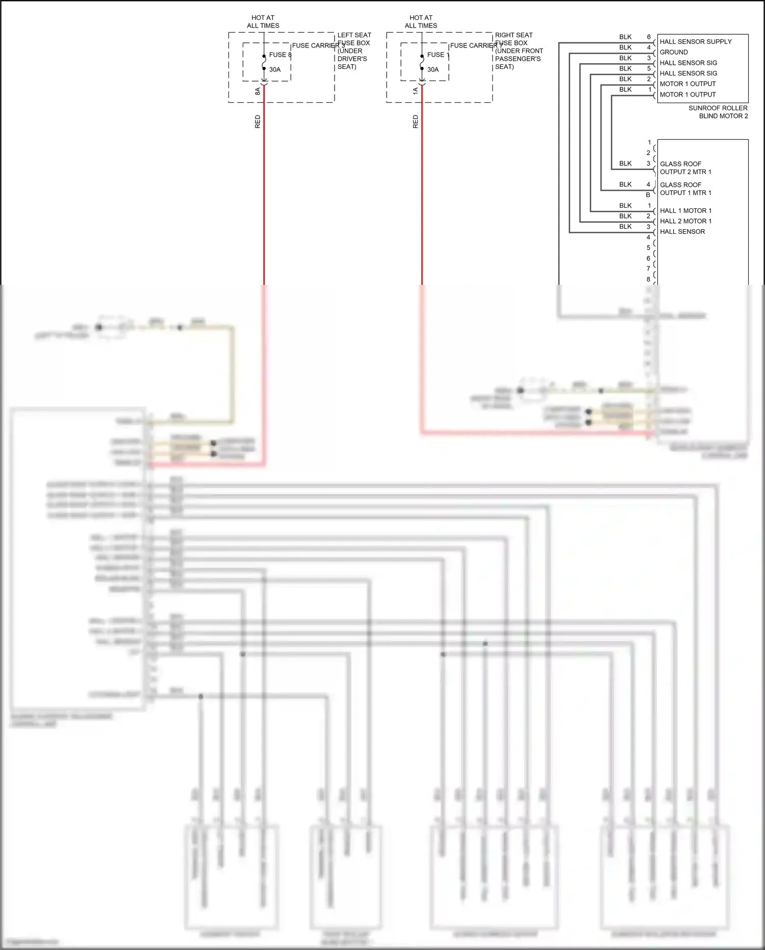Wiring diagram computer data lines system for Porsche Panamera 4 971 facelift (2020-2023) (18 of 138)