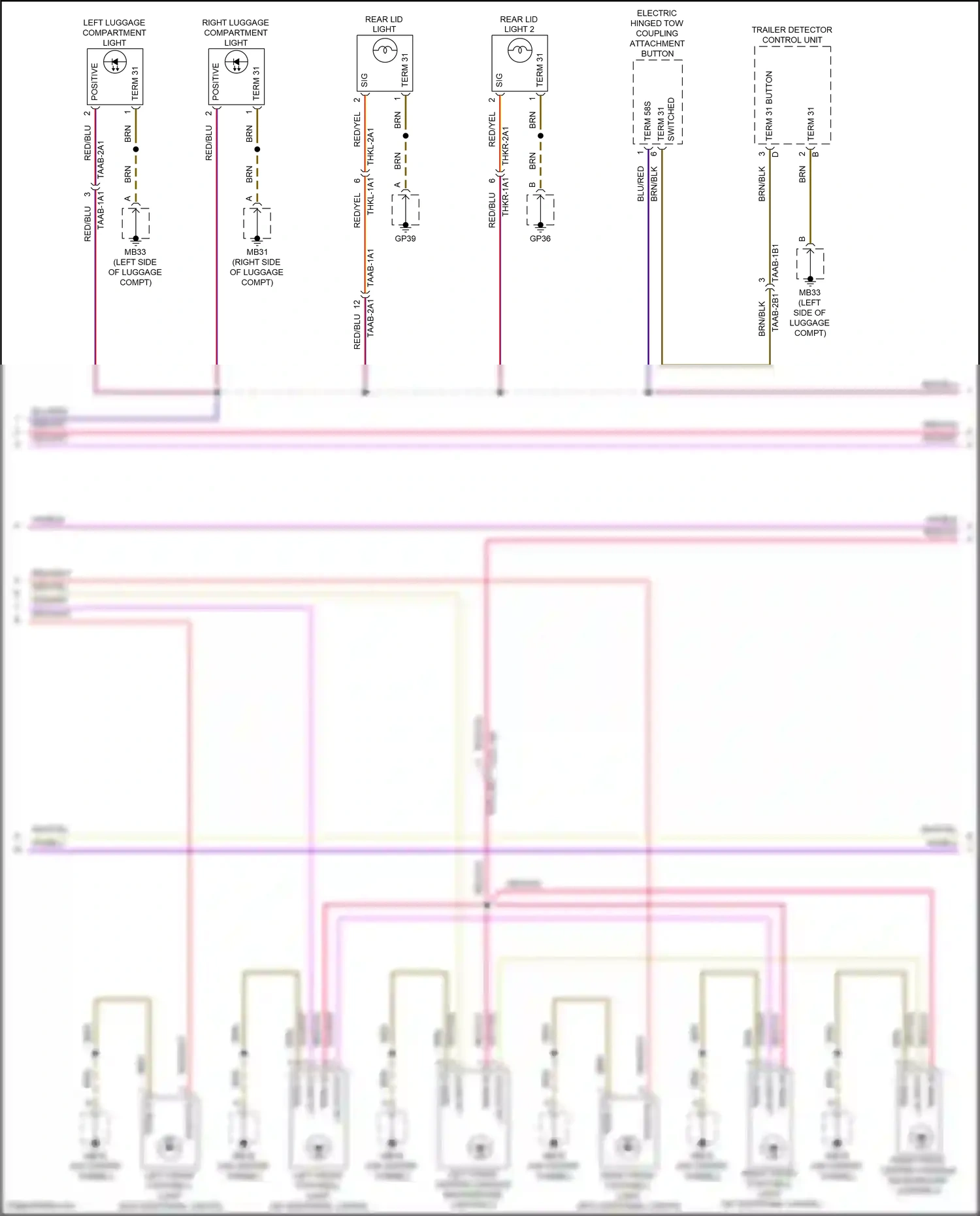 Wiring diagram lin input for Porsche Panamera 4 971 facelift (2020-2023) (8 of 9)