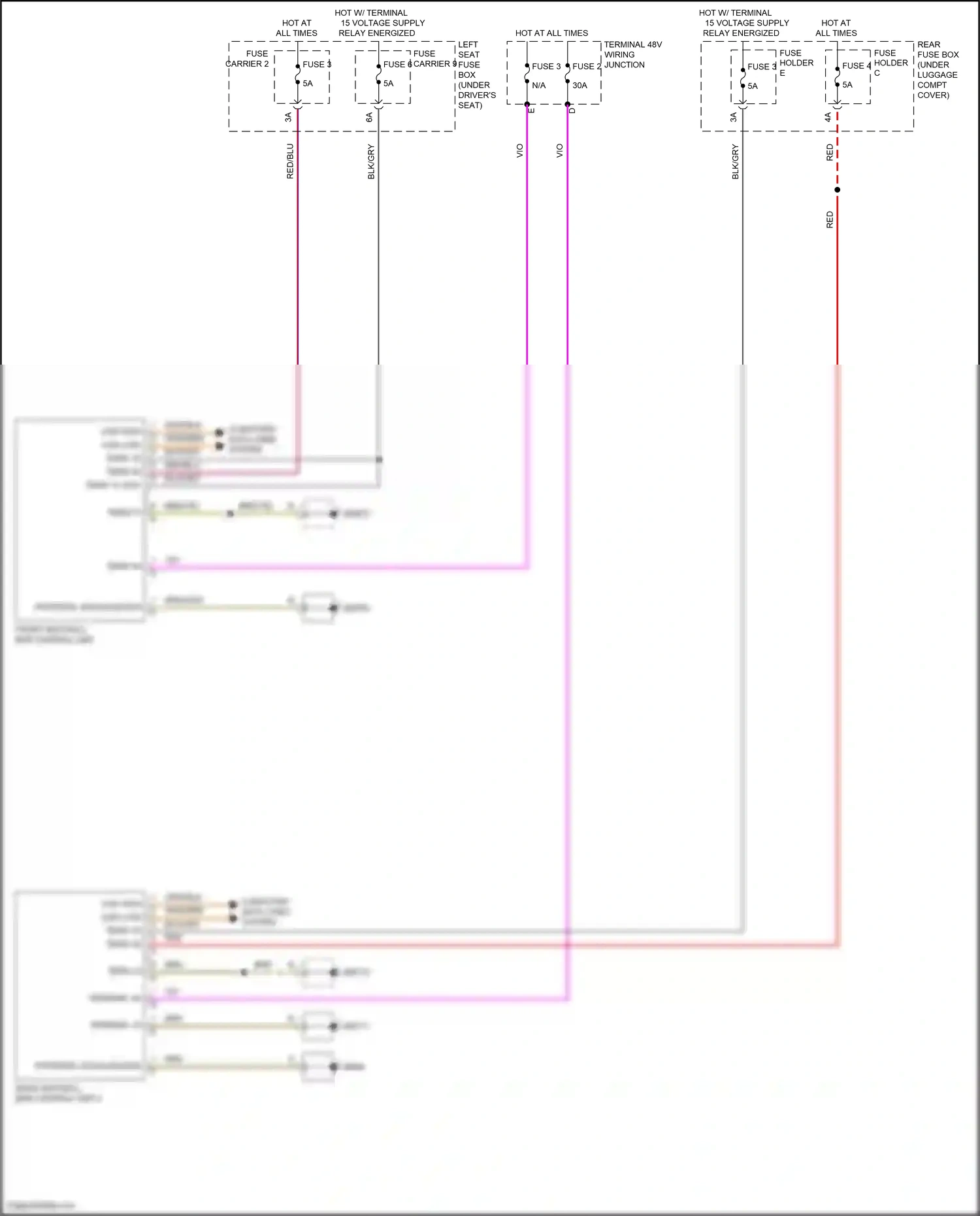 Wiring diagram term 15 cod va for Porsche Panamera 4 971 facelift (2020-2023) (1 of 1)