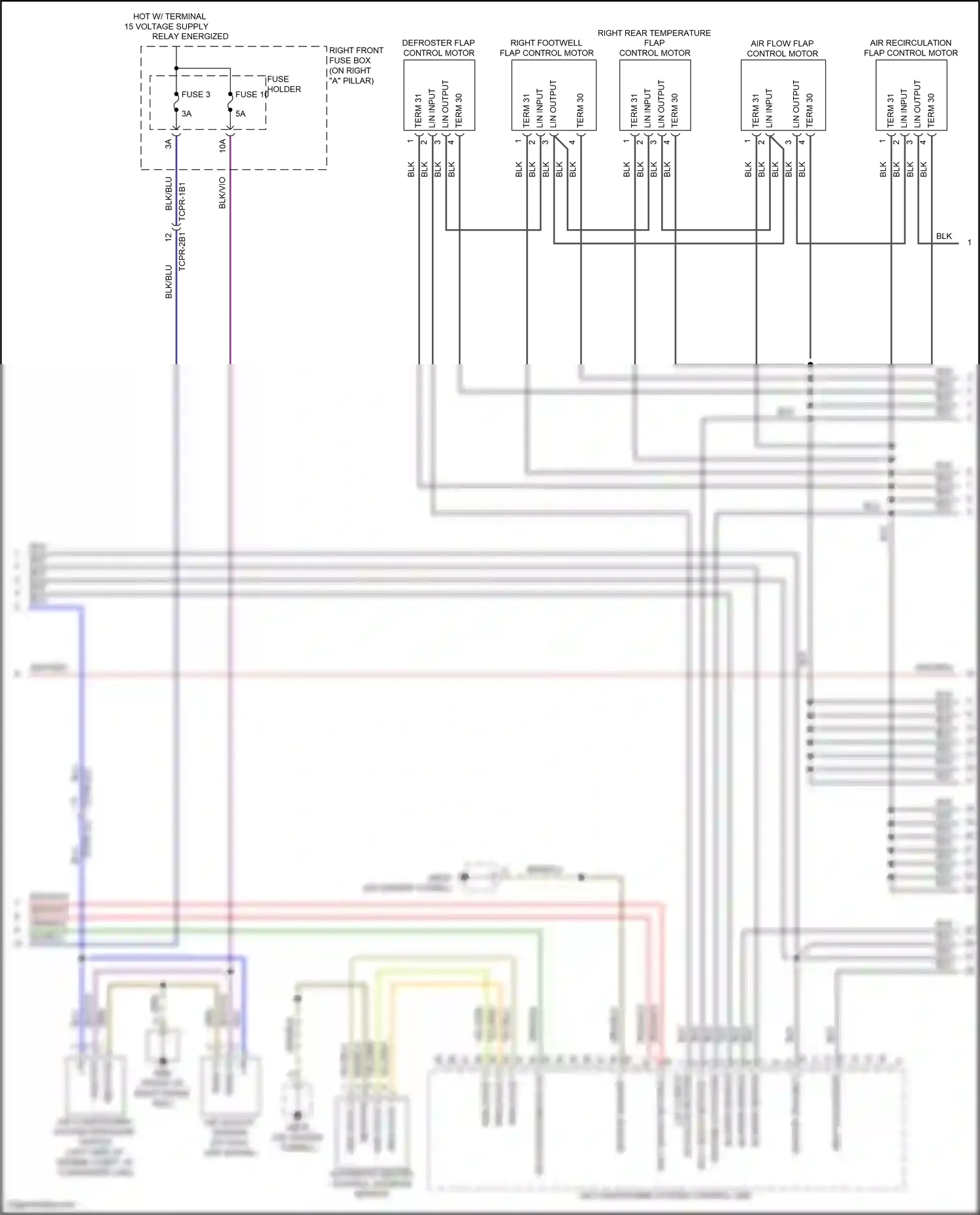 Wiring diagram blk for Porsche Panamera 4 971 (2016-2020) (24 of 127)