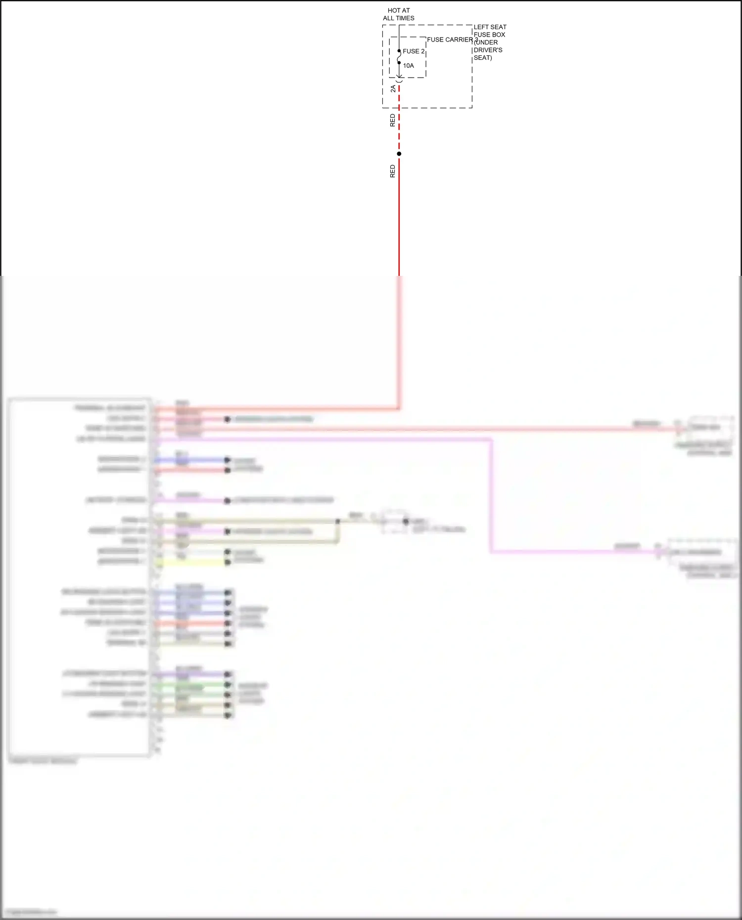 Wiring diagram computer data lines system for Porsche Panamera 4 971 (2016-2020) (79 of 136)