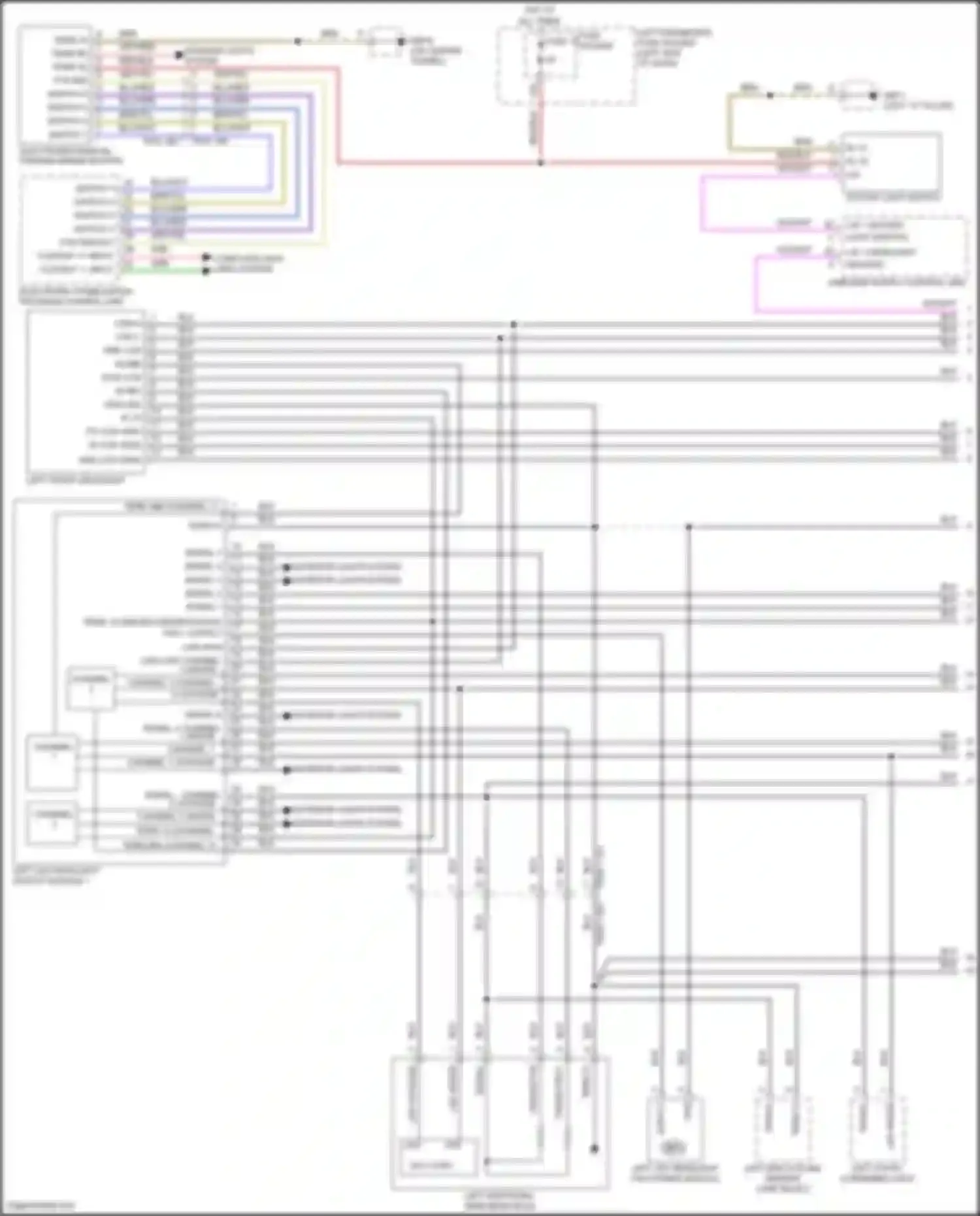 Wiring diagram coding pin for Porsche Panamera 4S 971 (2016-2020) (4 of 7)