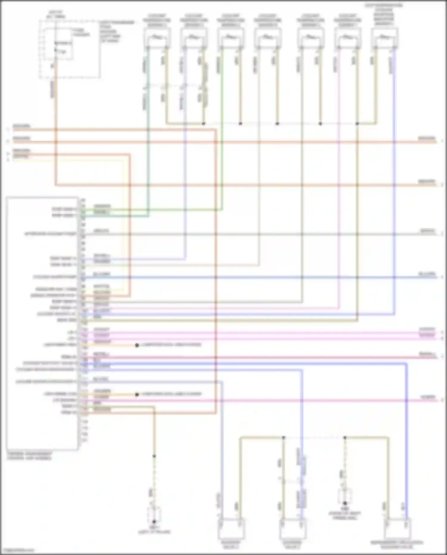 Wiring diagram computer data lines system for Porsche Panamera 4S 971 (2016-2020) (83 of 136)