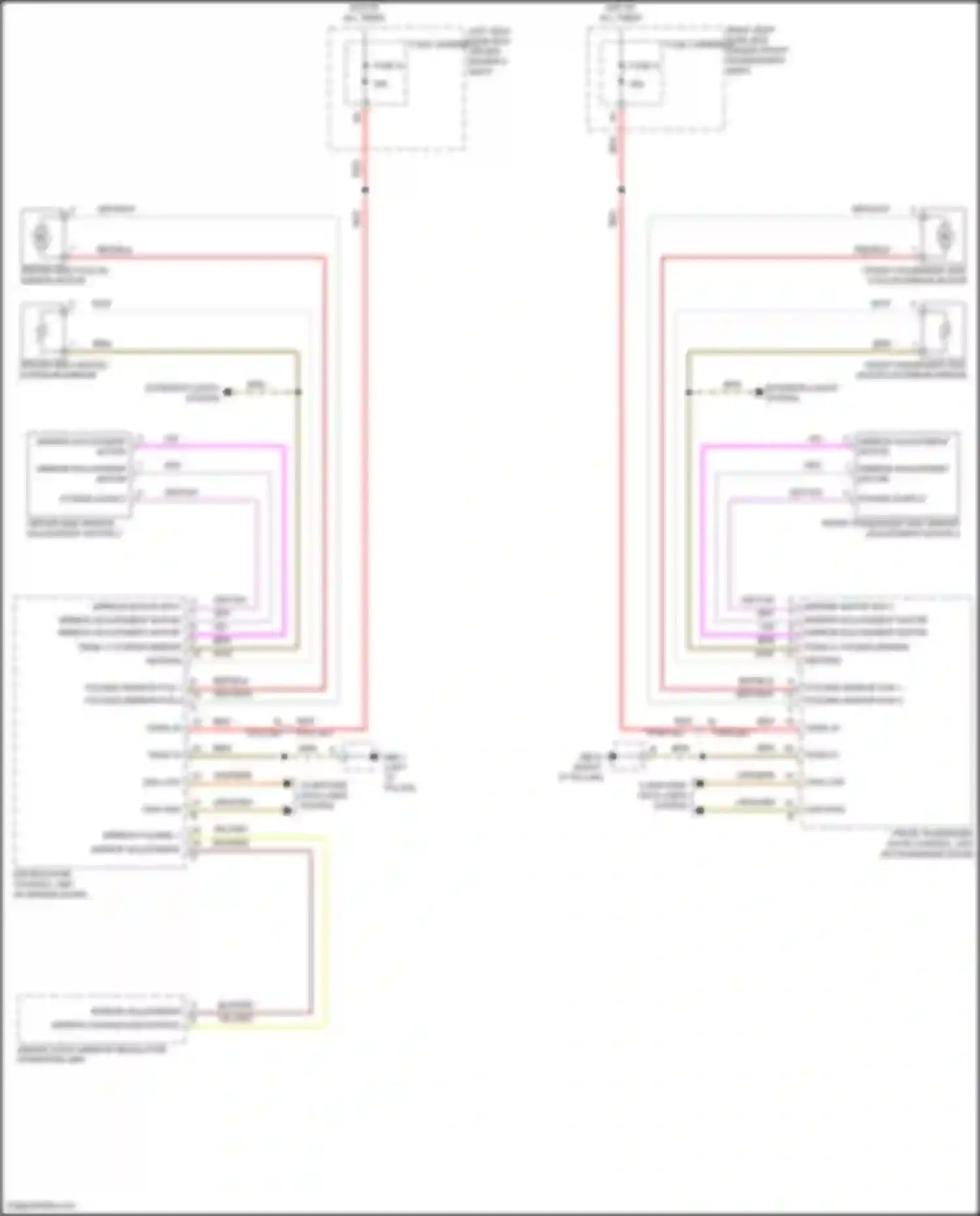 Wiring diagram computer data lines system for Porsche Panamera 4S 971 (2016-2020) (98 of 136)
