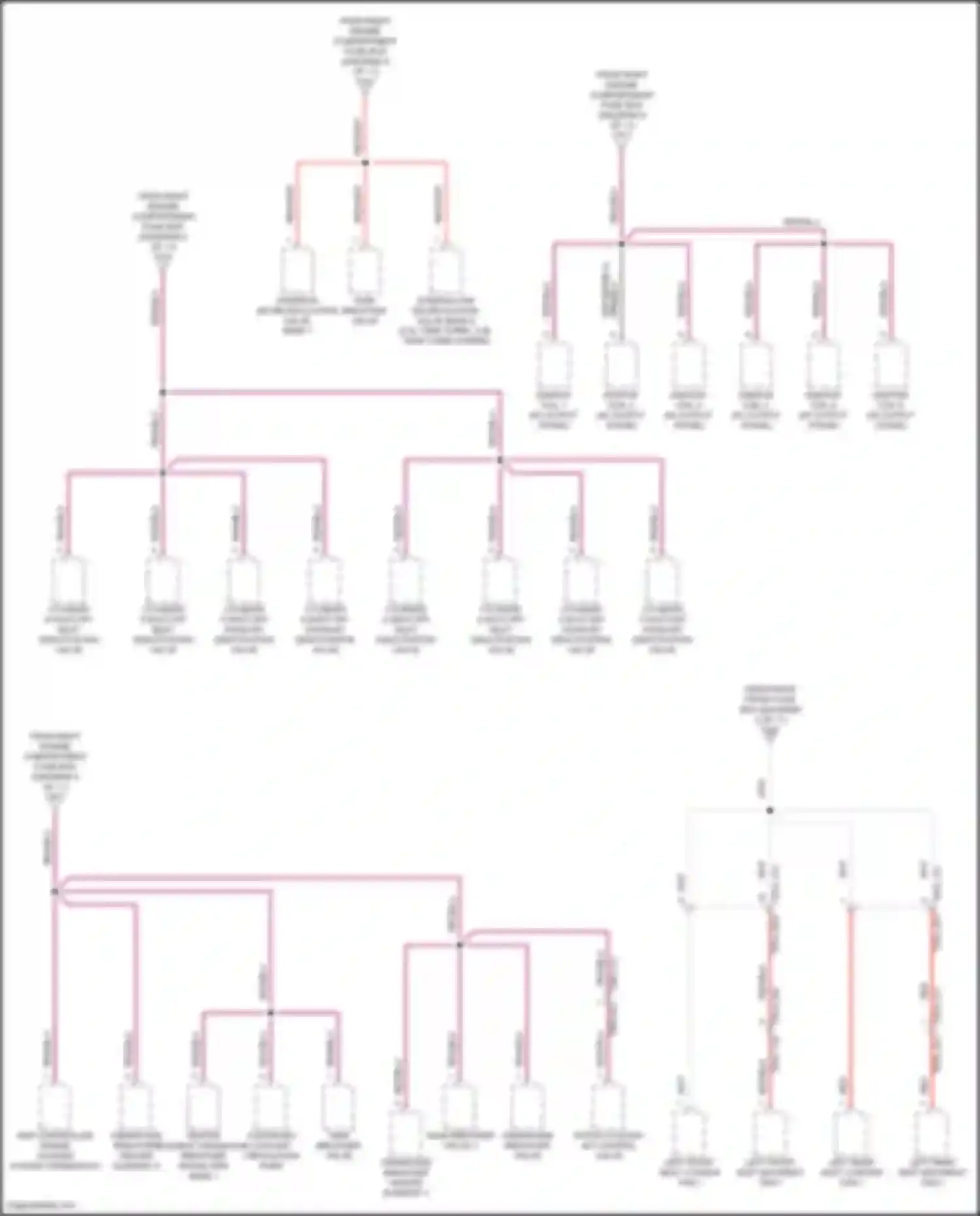 Wiring diagram cylinder 5 shut-off inlet deactivation valve for Porsche Panamera 4S 971 (2016-2020) (1 of 2)