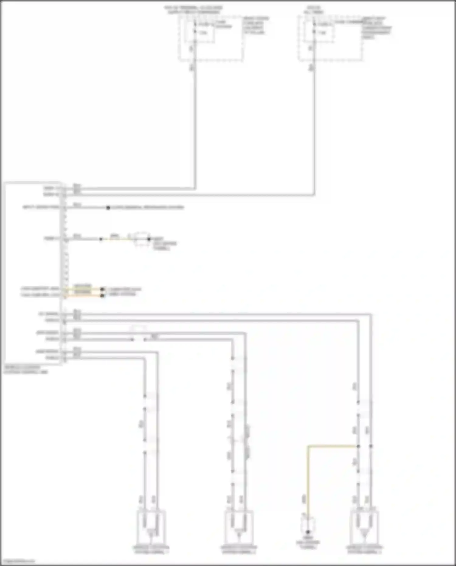 Wiring diagram dc signal for Porsche Panamera 4S 971 (2016-2020) (1 of 1)