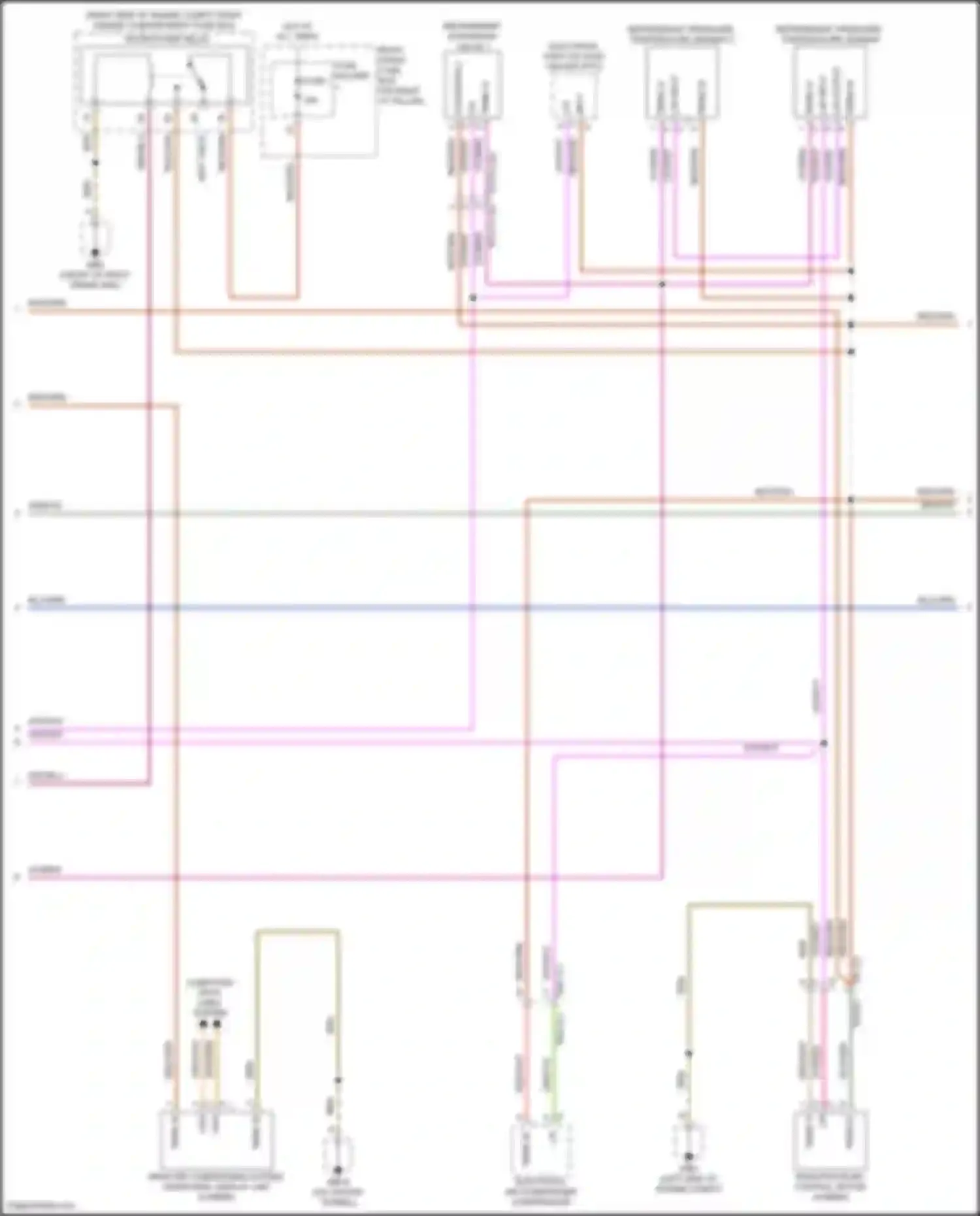 Wiring diagram lin input for Porsche Panamera 4S 971 (2016-2020) (7 of 9)