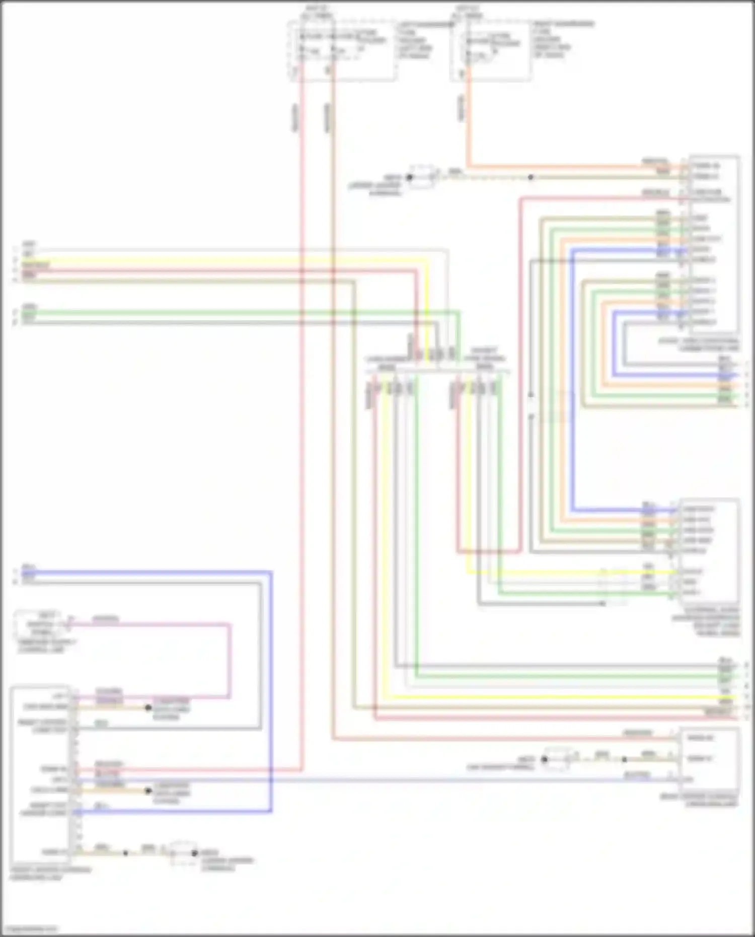 Wiring diagram onboard supply control unit for Porsche Panamera 4S 971 (2016-2020) (22 of 33)