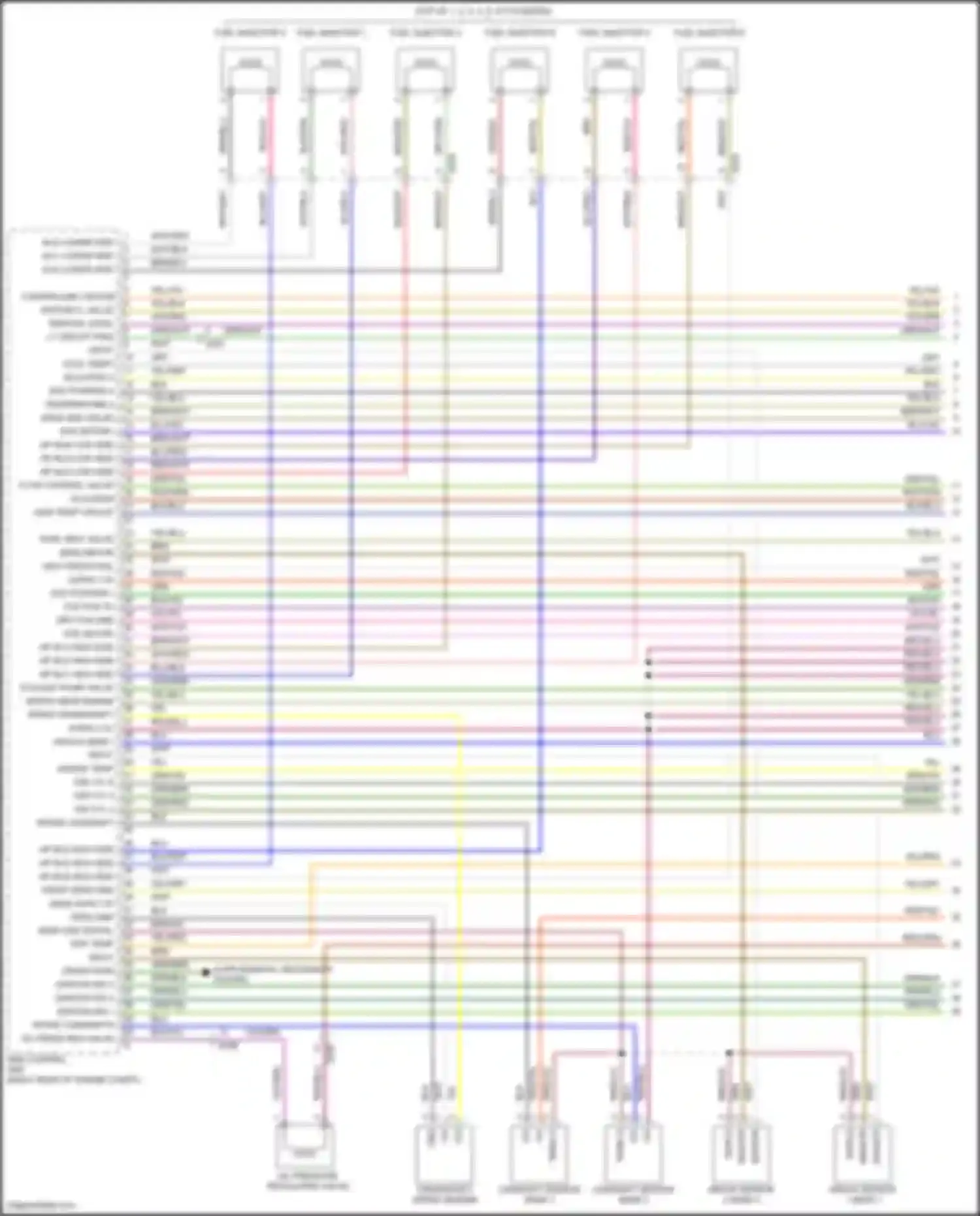 Panamera GTS Porsche 970 facelift (2013-2016): Wiring diagram engine performance 3.0l hybrid (1 of 11)