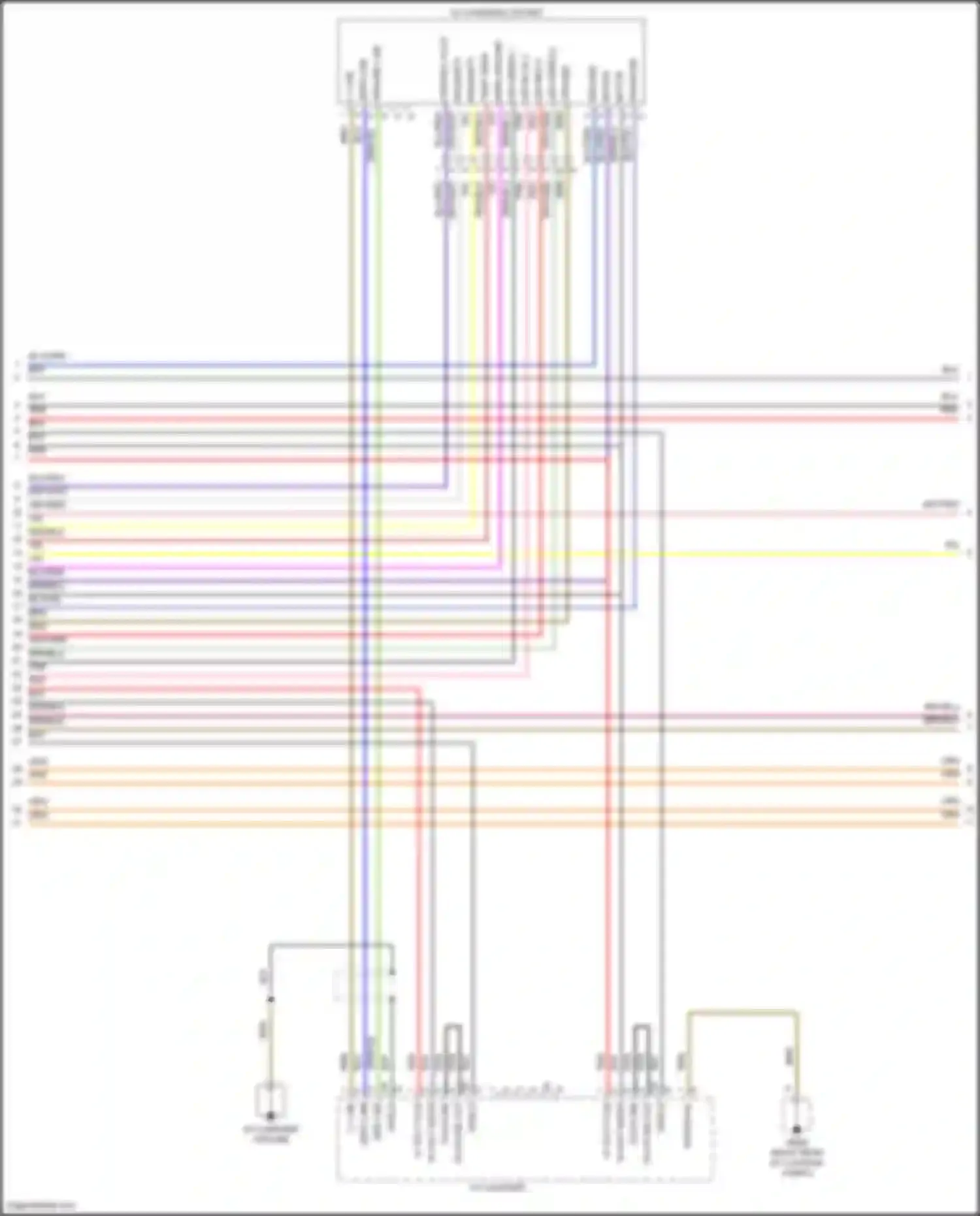 Panamera GTS Porsche 970 facelift (2013-2016): Wiring diagram engine performance 3.0l hybrid (10 of 11)