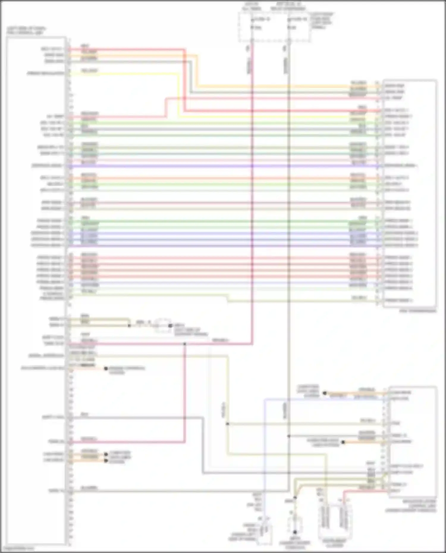Wiring diagram blk/red for Porsche Panamera GTS 970 facelift (2013-2016) (7 of 53)