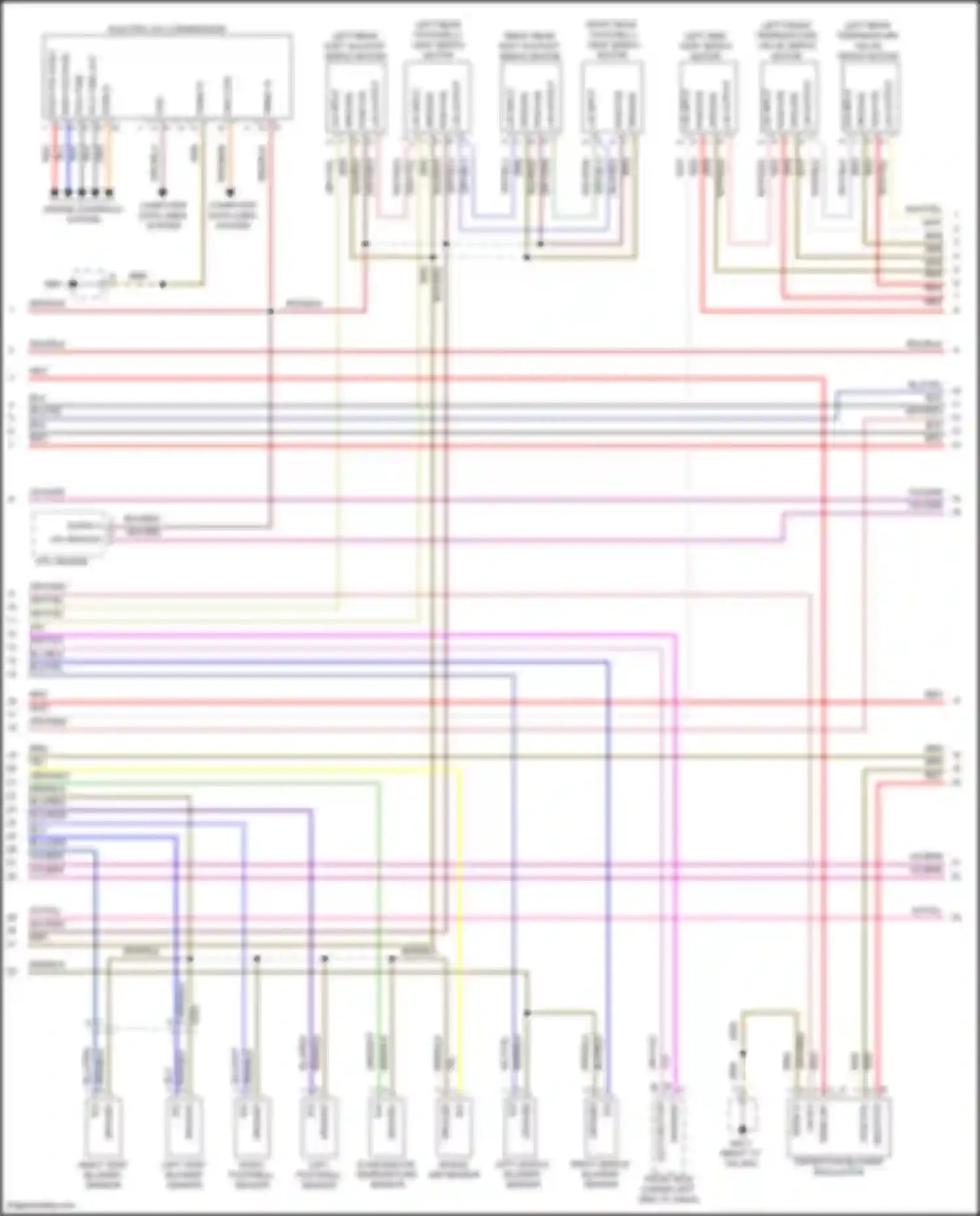 Wiring diagram led function for Porsche Panamera GTS 970 facelift (2013-2016) (1 of 1)