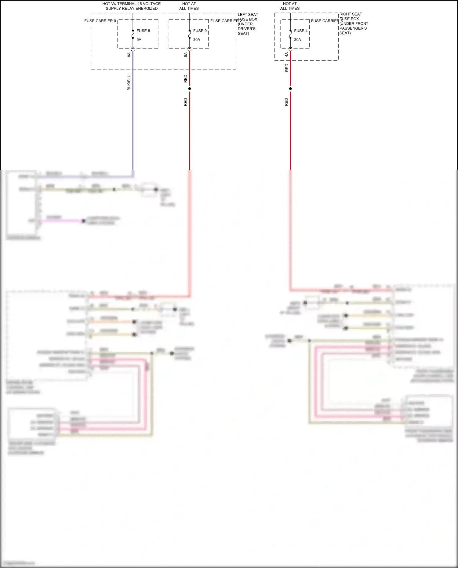 Wiring diagram computer data lines system for Porsche Panamera Turbo S 971 facelift (2020-2023) (1 of 138)