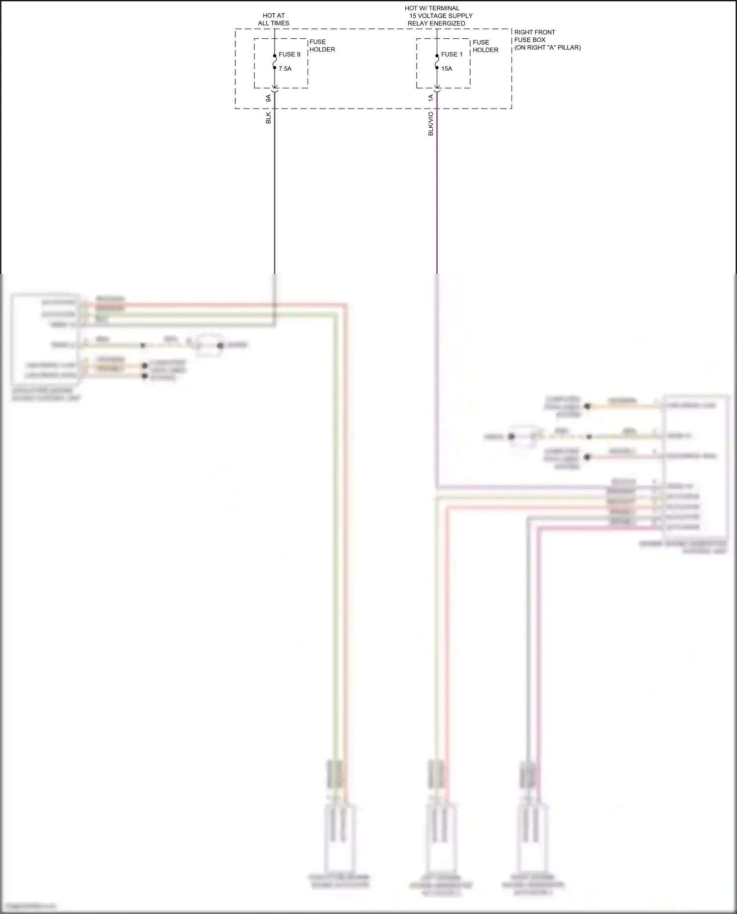 Wiring diagram computer data lines system for Porsche Panamera Turbo S 971 facelift (2020-2023) (90 of 138)