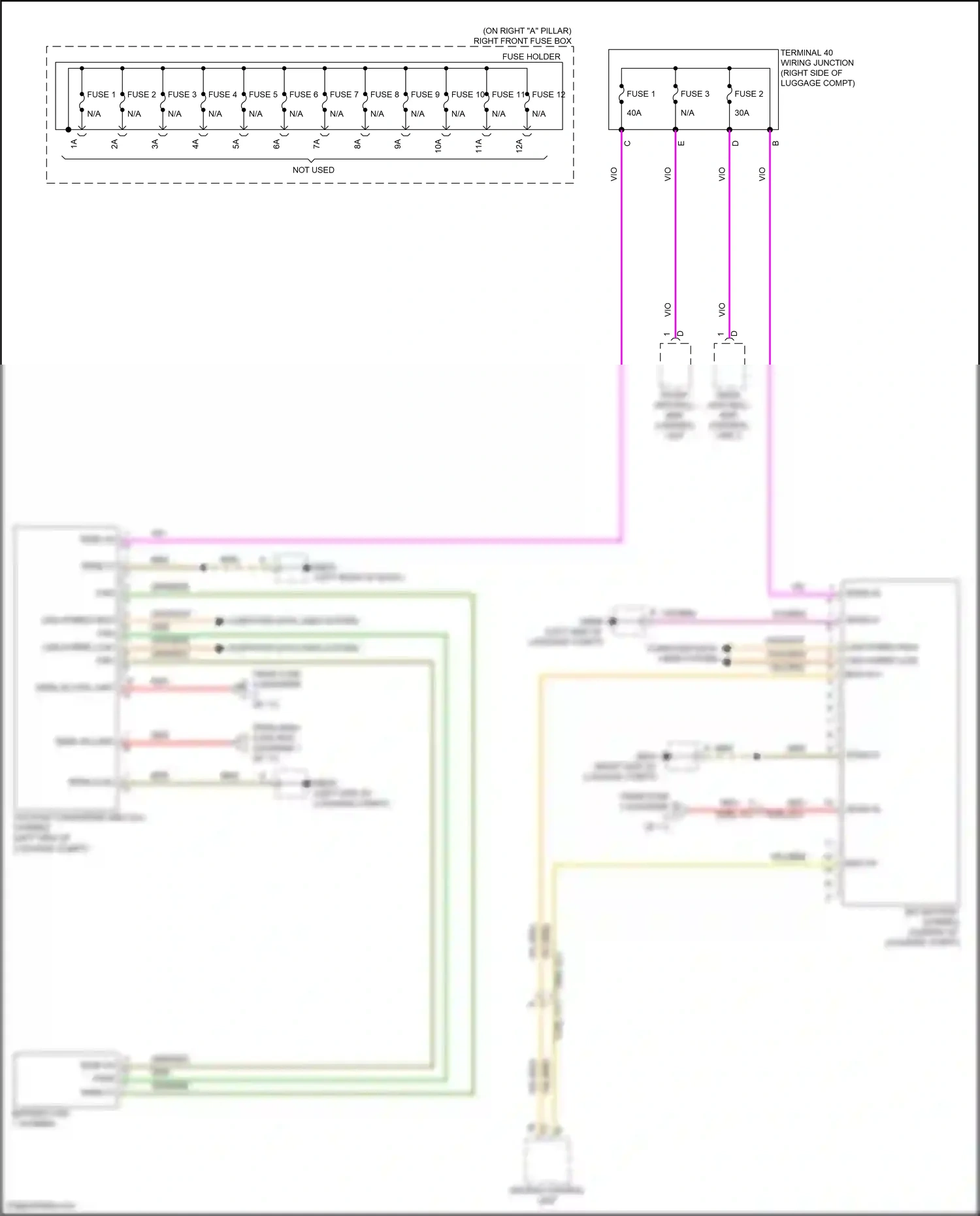 Wiring diagram computer data lines system for Porsche Panamera Turbo S 971 facelift (2020-2023) (54 of 138)