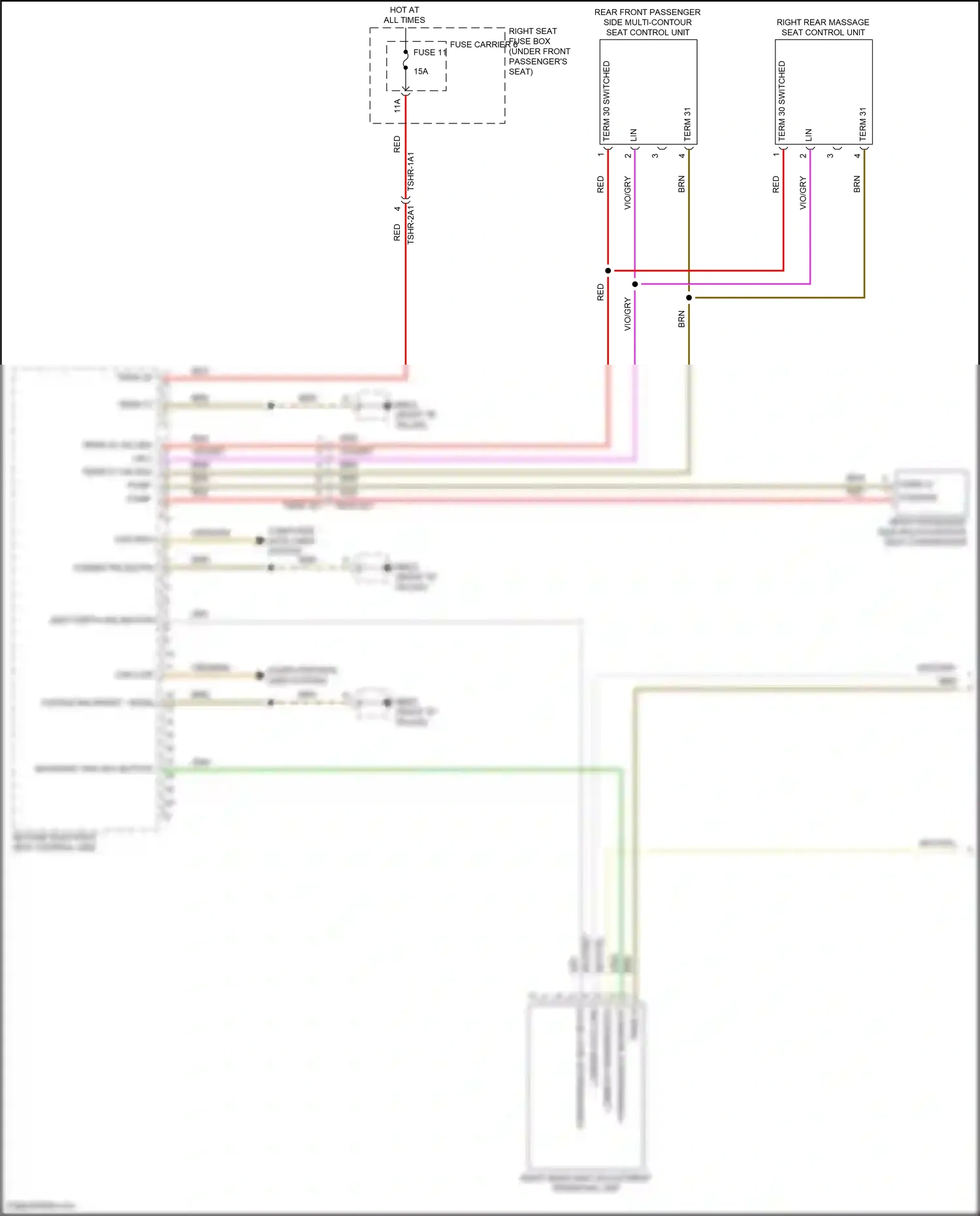 Wiring diagram computer data lines system for Porsche Panamera Turbo S 971 facelift (2020-2023) (36 of 138)