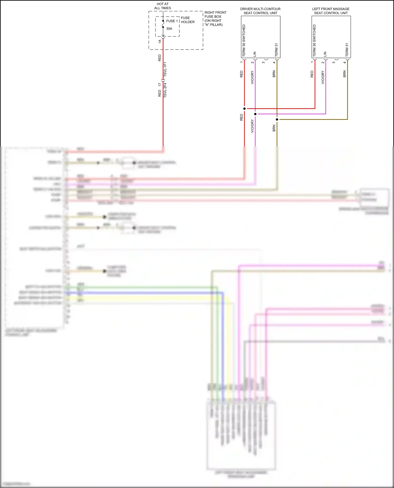 Wiring diagram computer data lines system for Porsche Panamera Turbo S 971 facelift (2020-2023) (44 of 138)