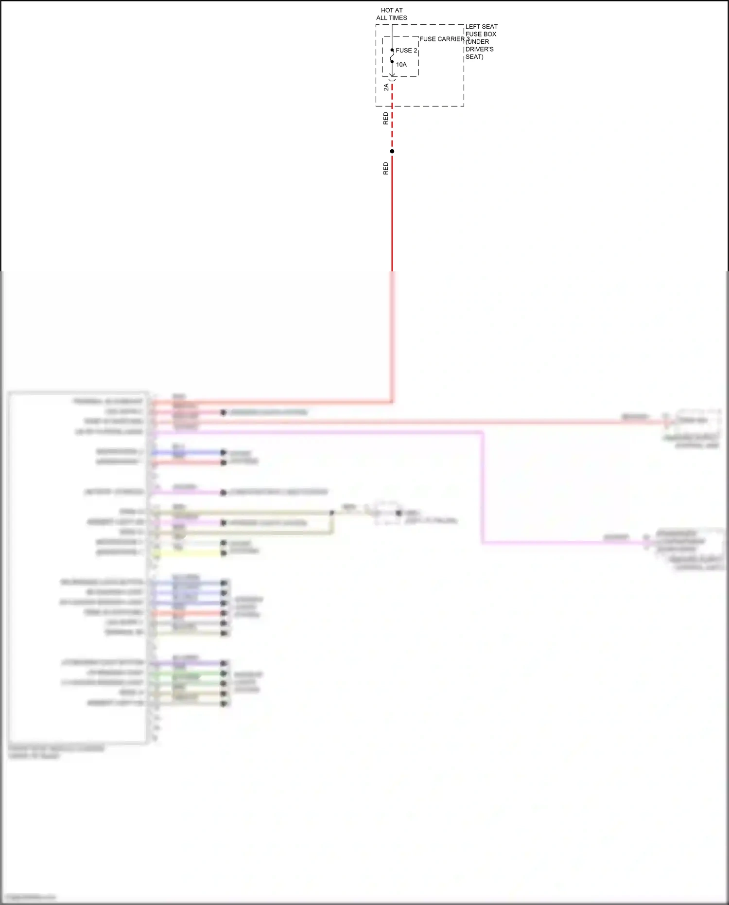 Wiring diagram computer data lines system for Porsche Panamera Turbo S 971 facelift (2020-2023) (66 of 138)