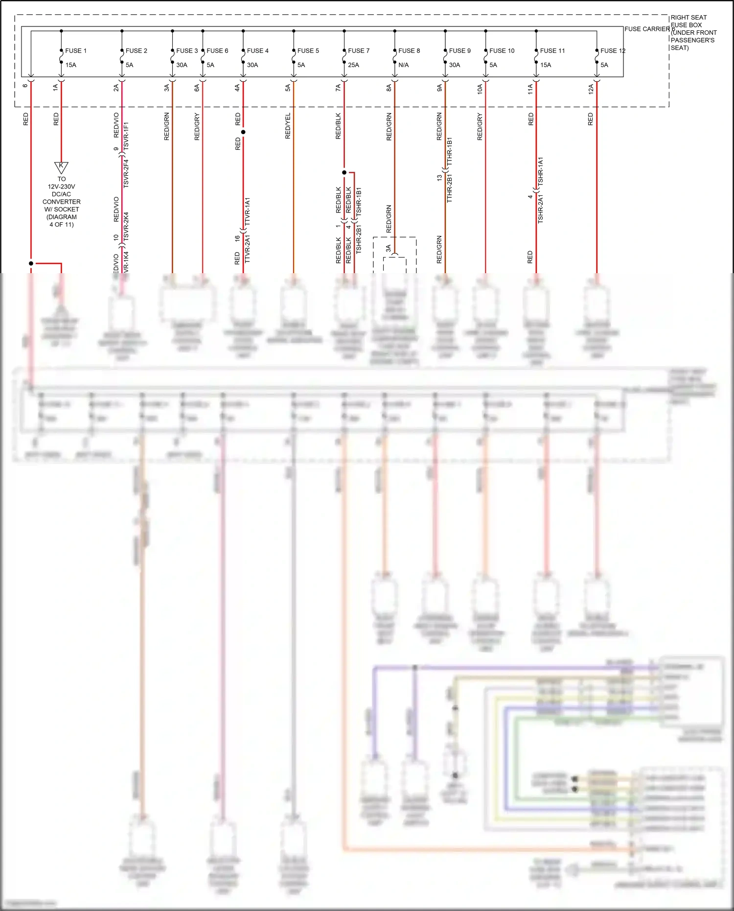 Wiring diagram computer data lines system for Porsche Panamera Turbo S 971 facelift (2020-2023) (56 of 138)