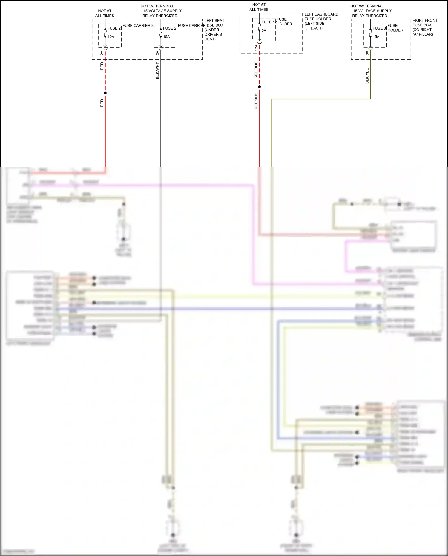 Wiring diagram computer data lines system for Porsche Panamera Turbo S 971 (2016-2020) (55 of 136)