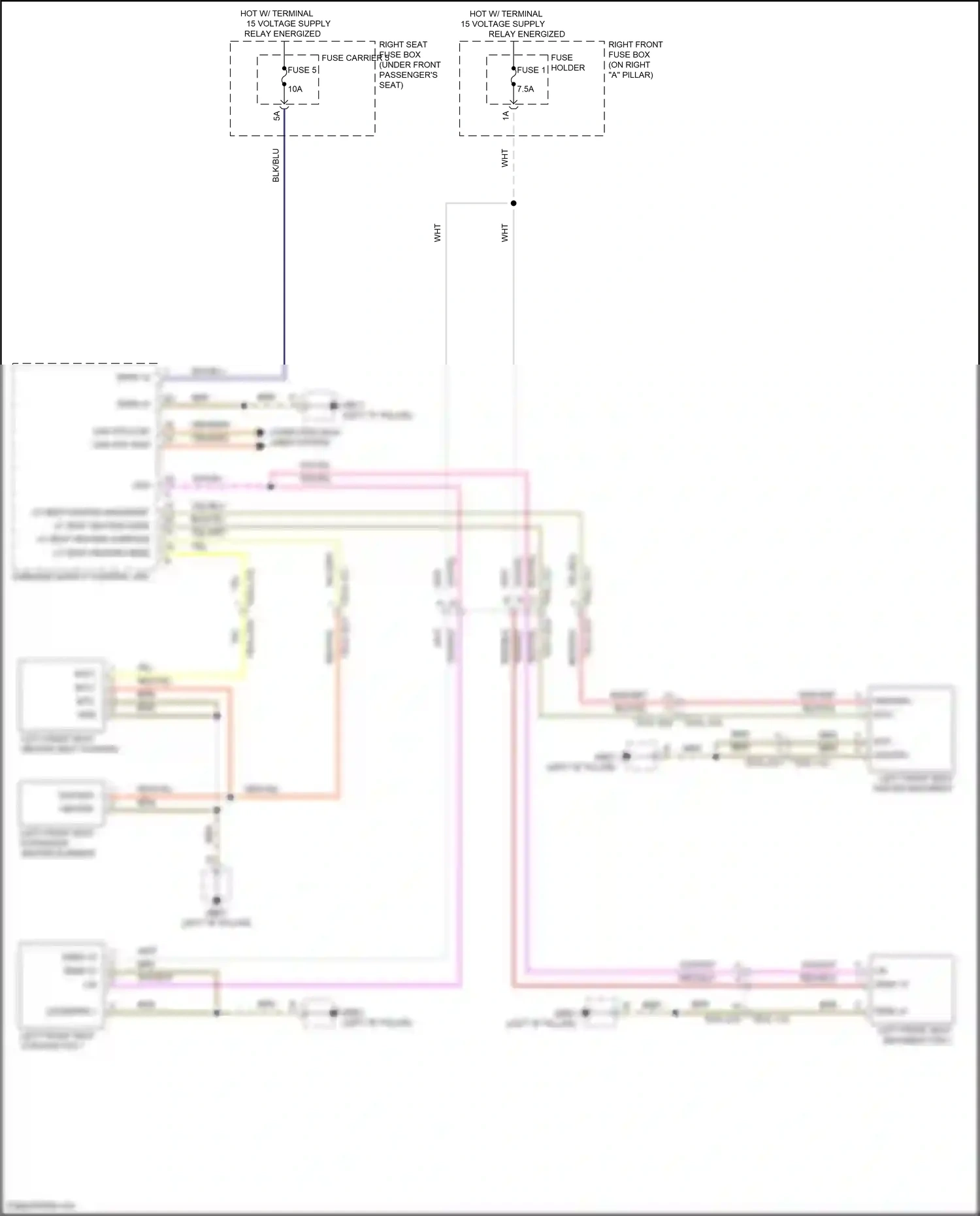 Wiring diagram codierpin 1 for Porsche Panamera Turbo 971 (2016-2020) (1 of 4)