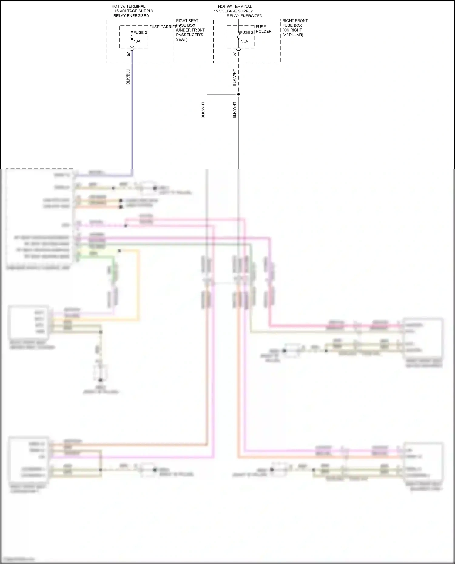 Wiring diagram codierpin 3 for Porsche Panamera Turbo 971 (2016-2020) (1 of 1)