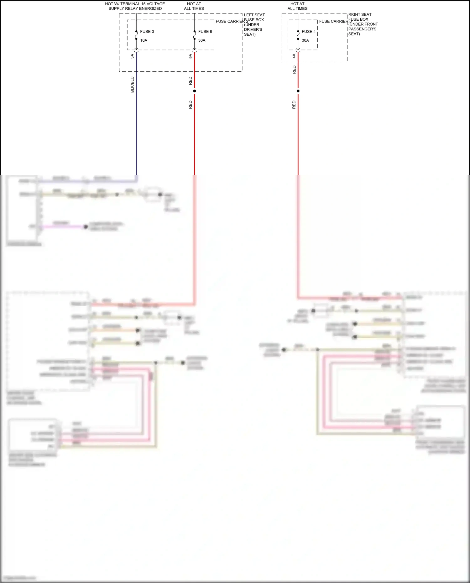 Wiring diagram computer data lines system for Porsche Panamera Turbo 971 (2016-2020) (5 of 136)