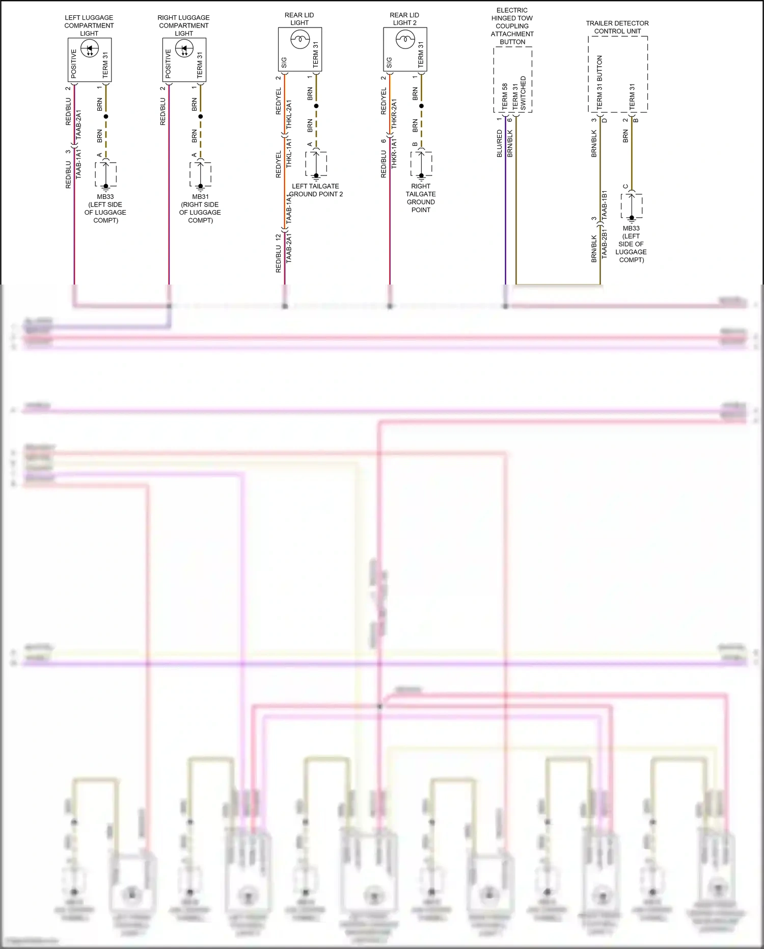 Wiring diagram lin input for Porsche Panamera Turbo 971 (2016-2020) (8 of 9)