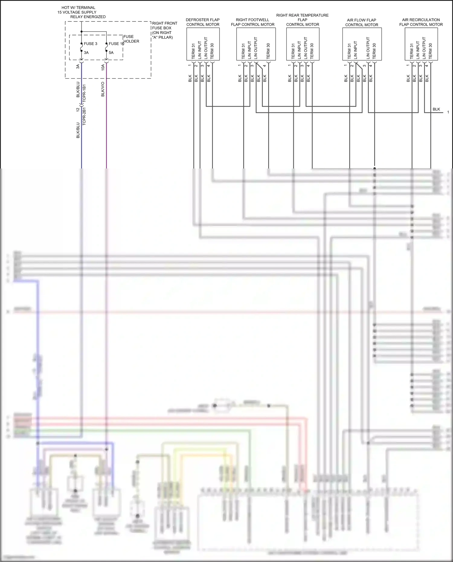 Wiring diagram lin input for Porsche Panamera Turbo 971 (2016-2020) (5 of 9)