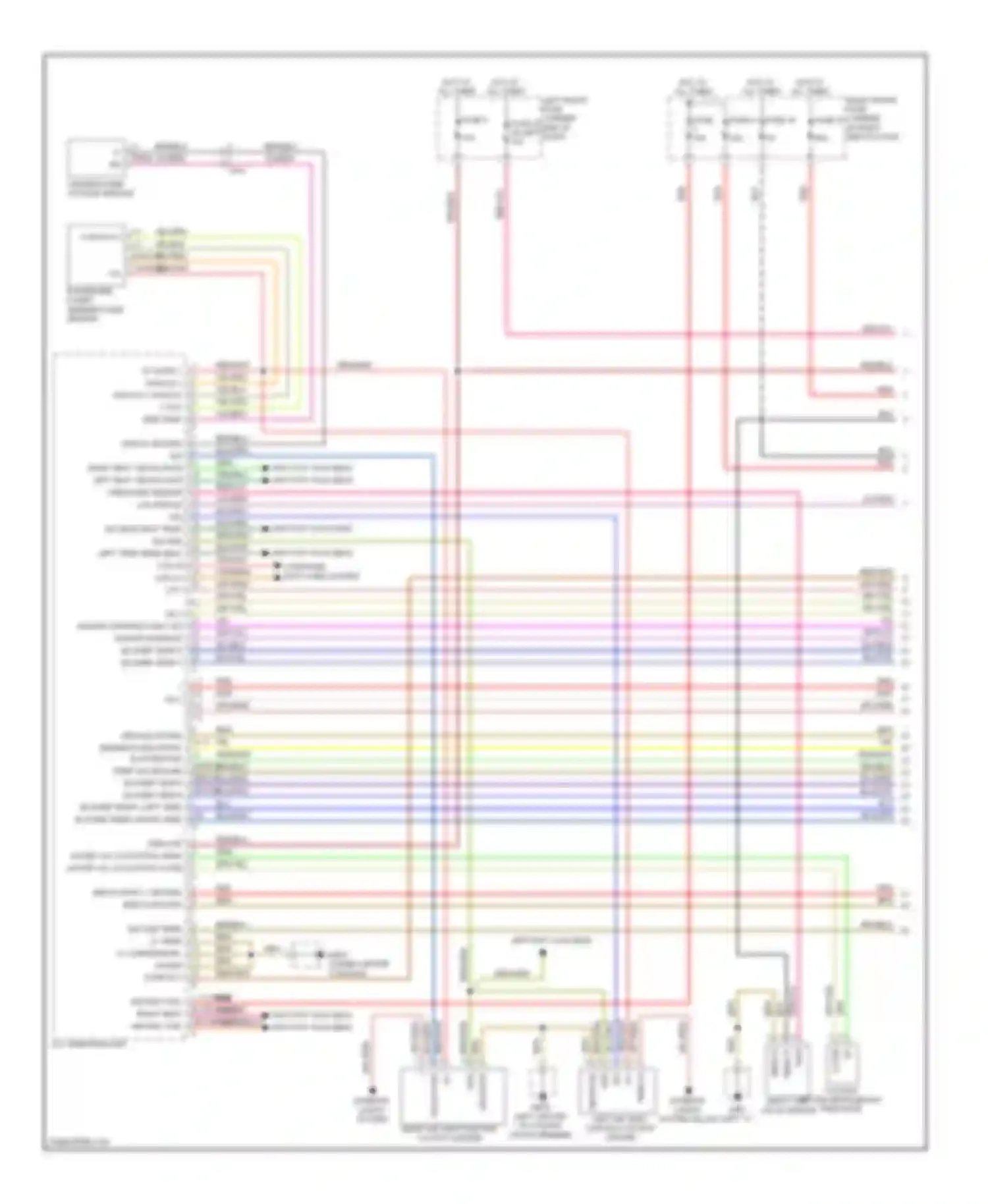 Panamera Porsche 970 (2009-2013): Automatic a/c circuit (1 of 4)