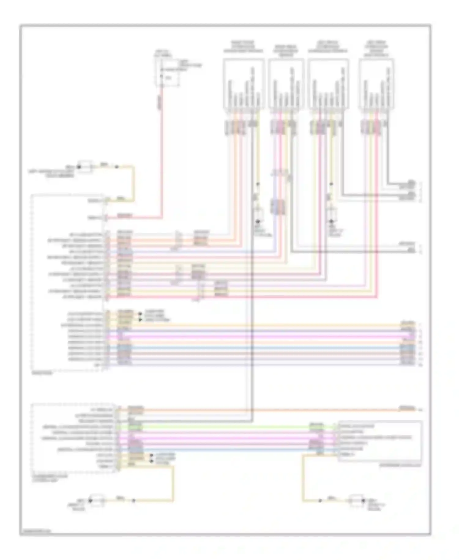 Panamera Porsche 970 (2009-2013): Anti-theft circuit (1 of 3)