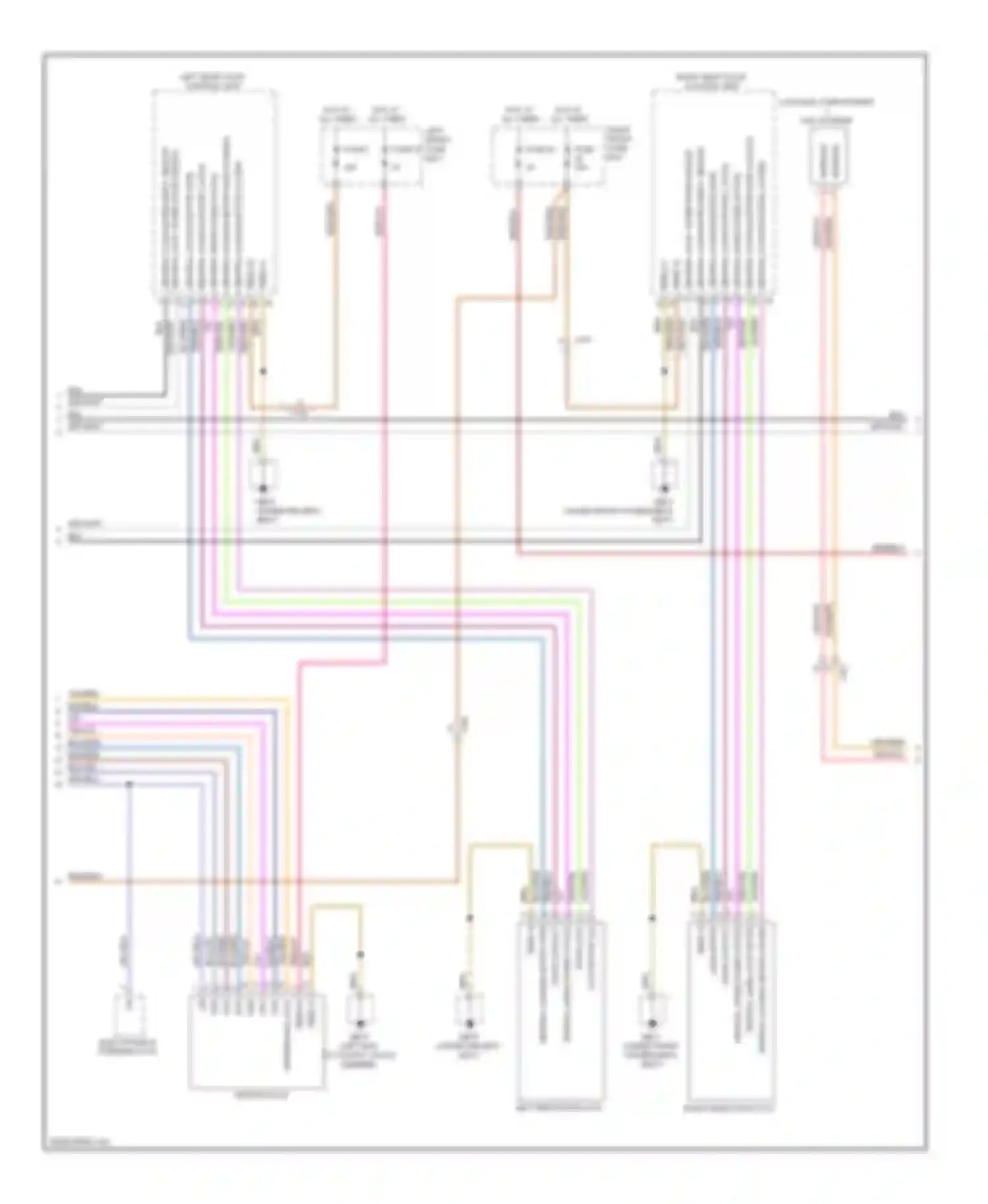 Panamera Porsche 970 (2009-2013): Anti-theft circuit (2 of 3)