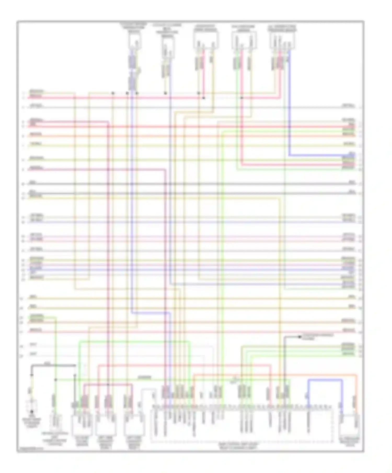 Panamera Porsche 970 (2009-2013): Wiring diagram engine performance 3.6l (4 of 5)