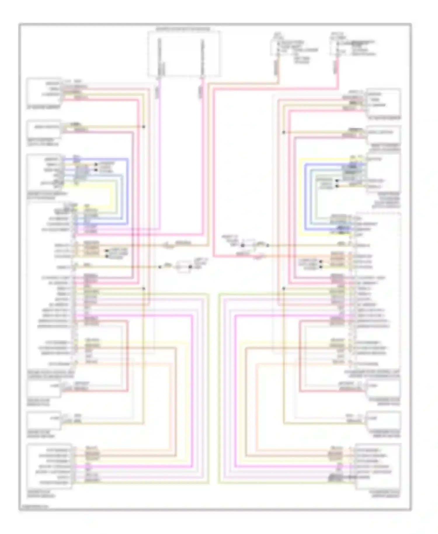 Panamera Porsche 970 (2009-2013): Memory mirrors circuit