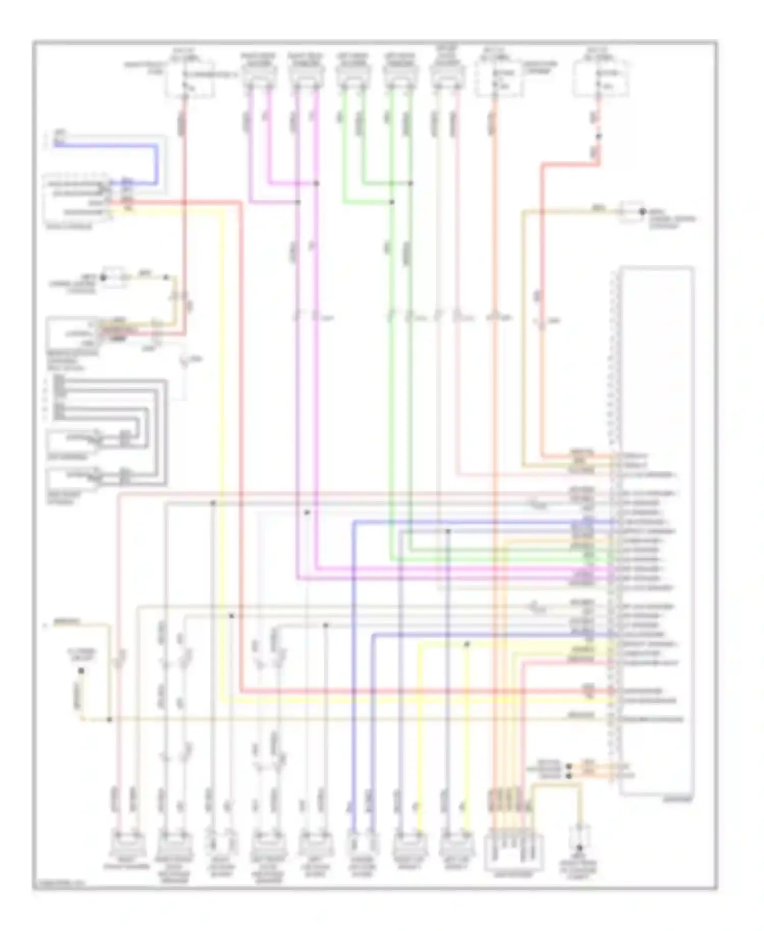 Panamera Porsche 970 (2009-2013): Navigation circuit, with bose (2 of 2)